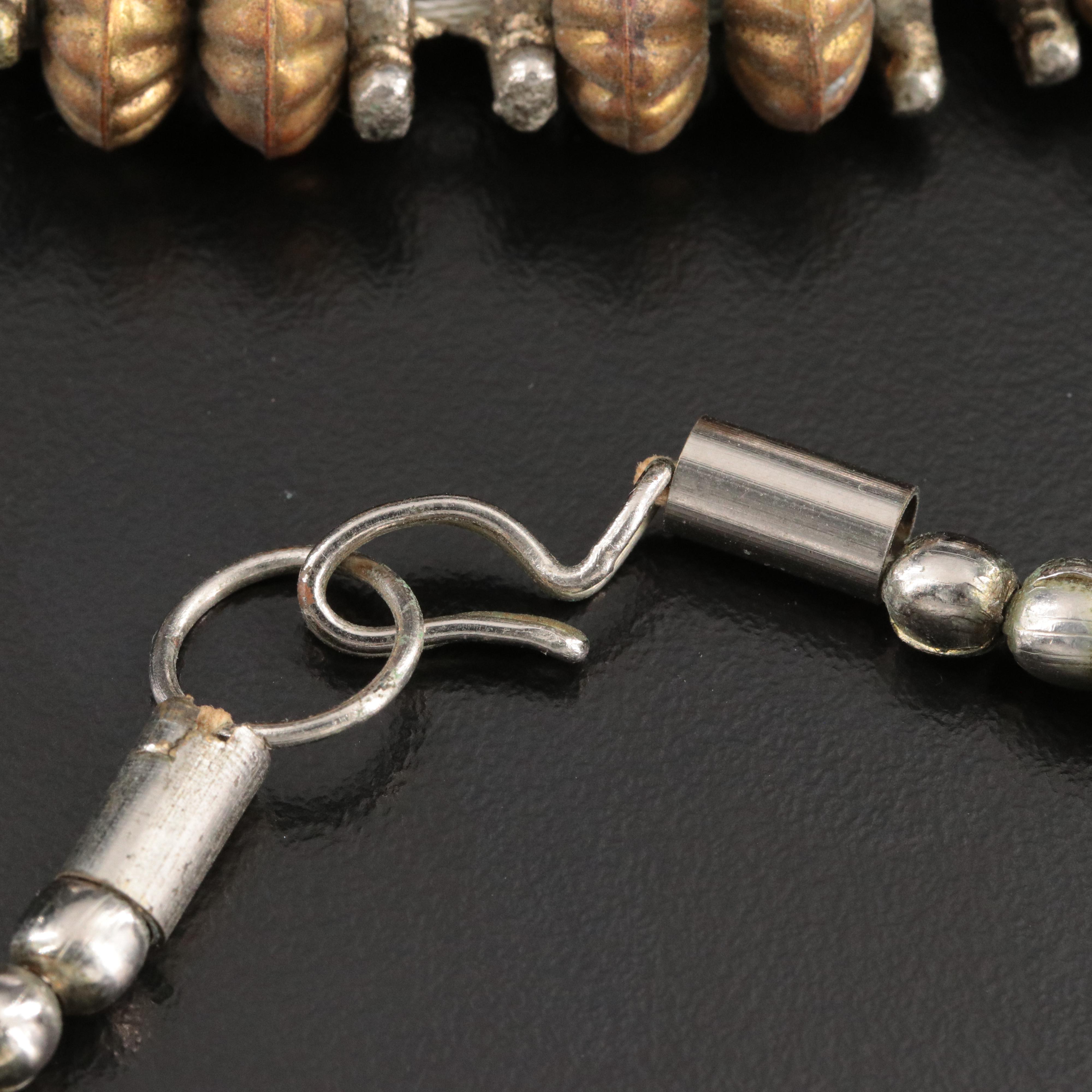 Replica Coin and Faience Torsade Necklace