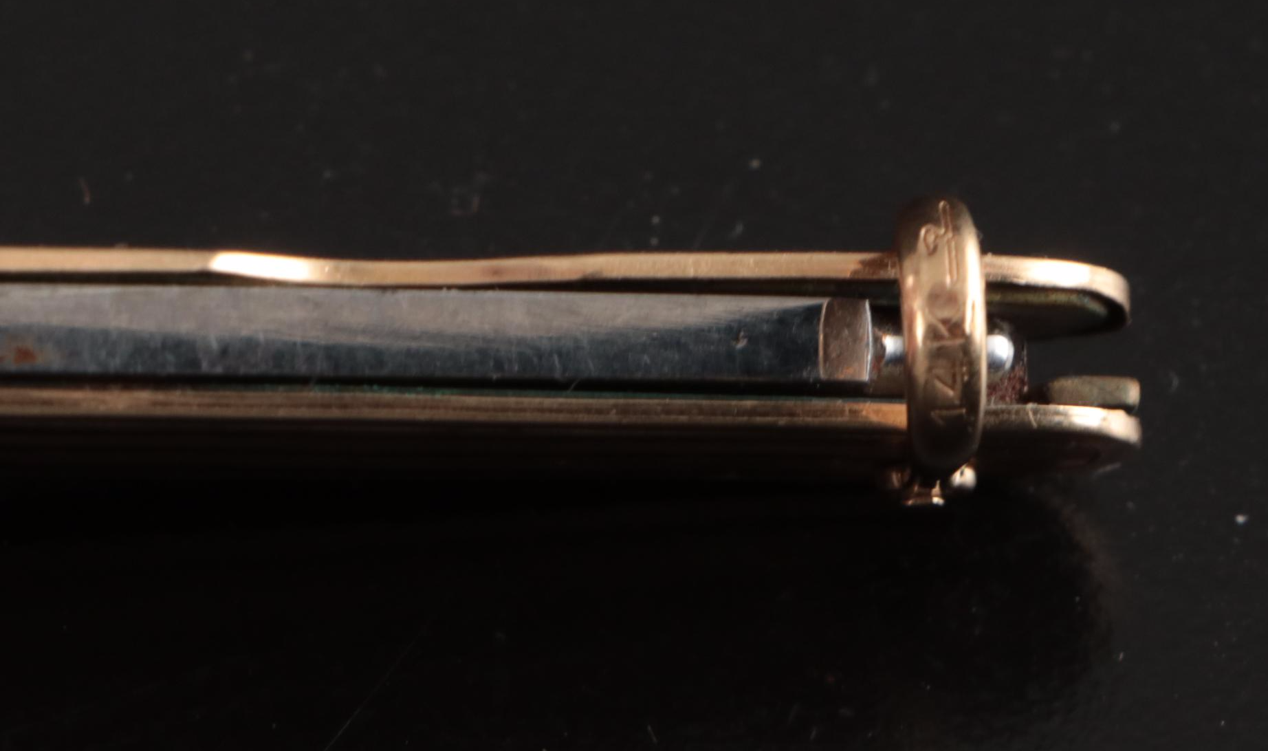 14K Gold Engraved Pocket Knives with Other Anson Folding Knife