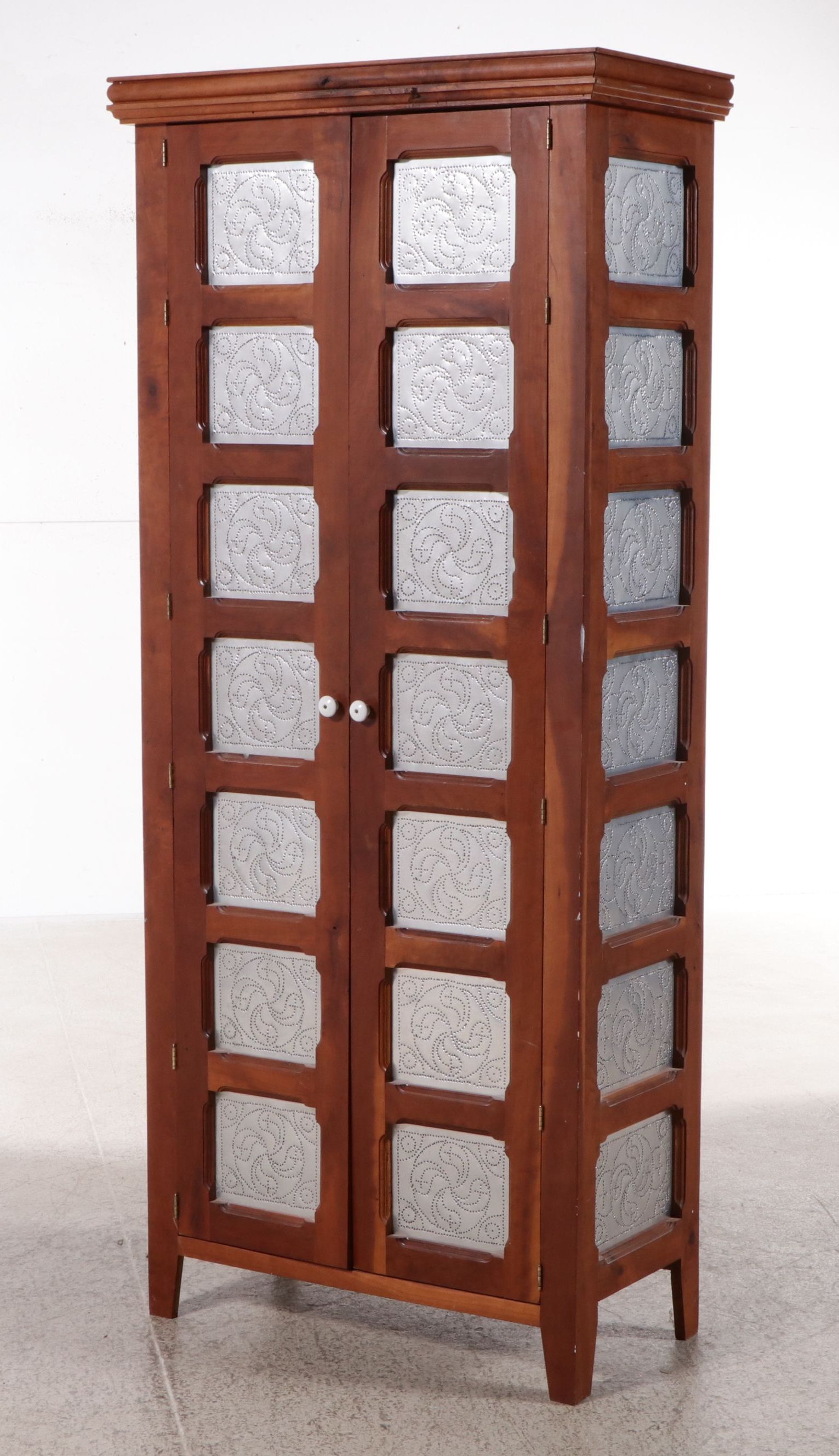 Pie Safe with Punched Tin Doors