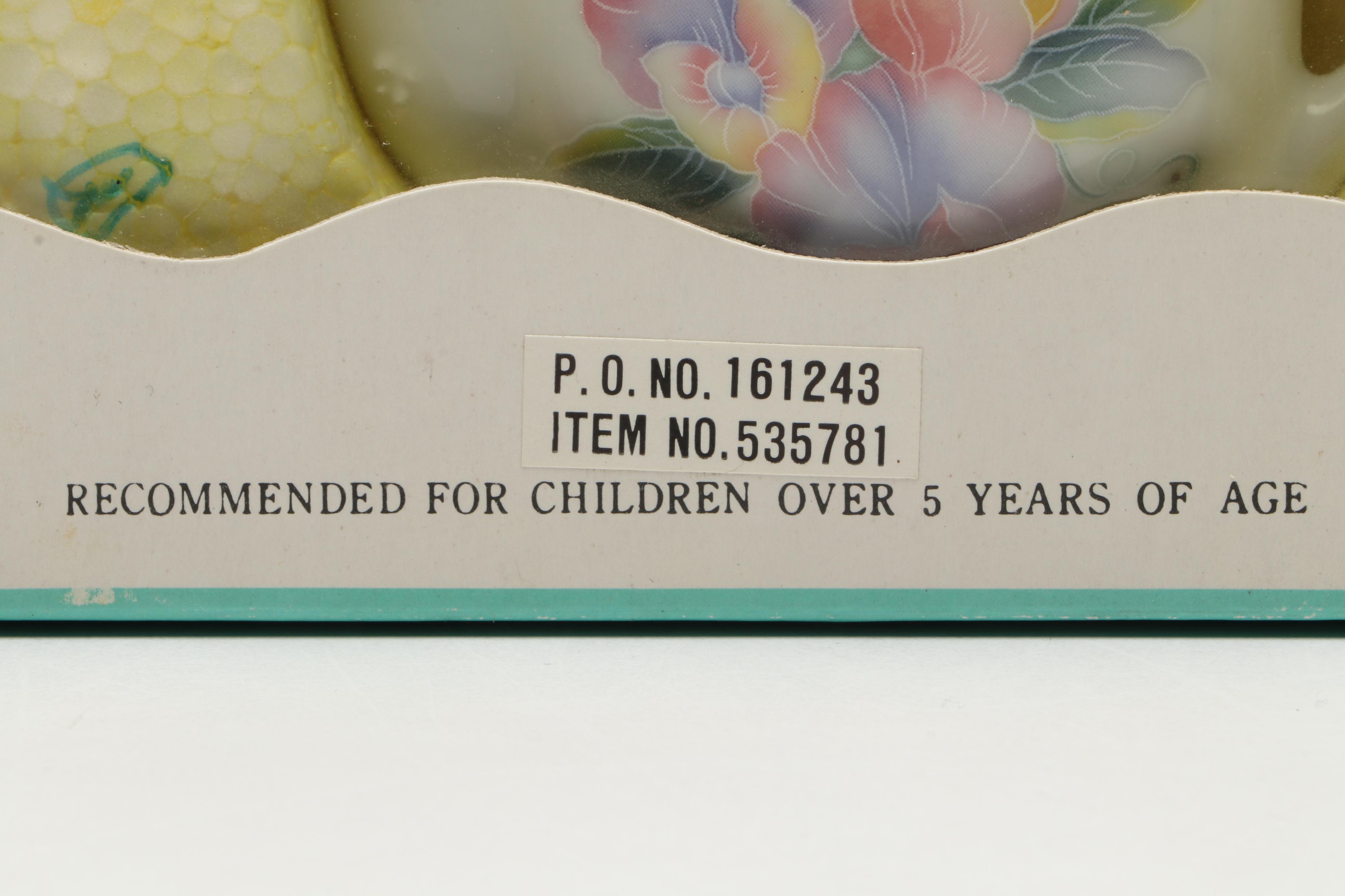 Summco Floral Toy China Tea Set