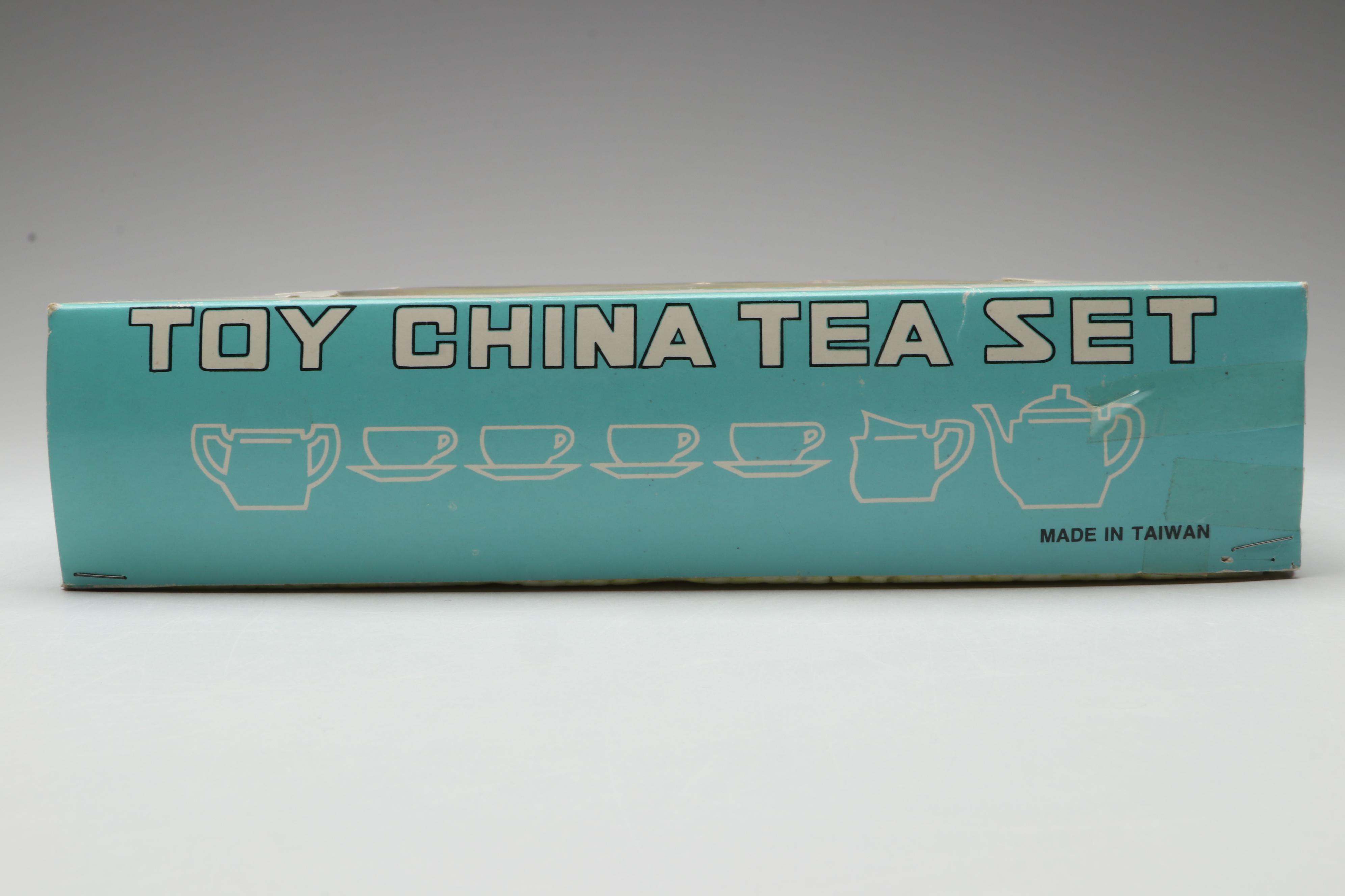 Summco Floral Toy China Tea Set