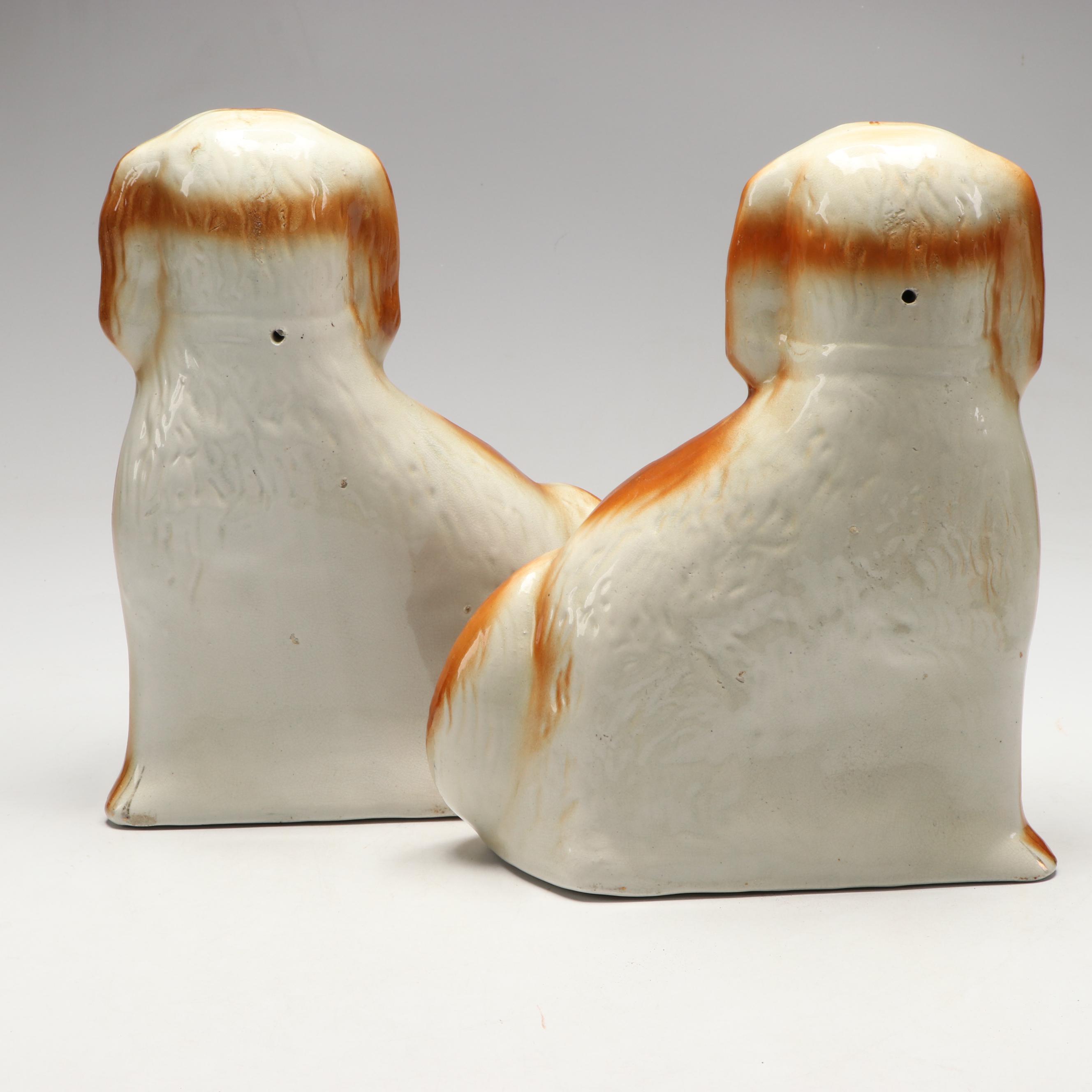 Staffordshire Style Ceramic Dogs