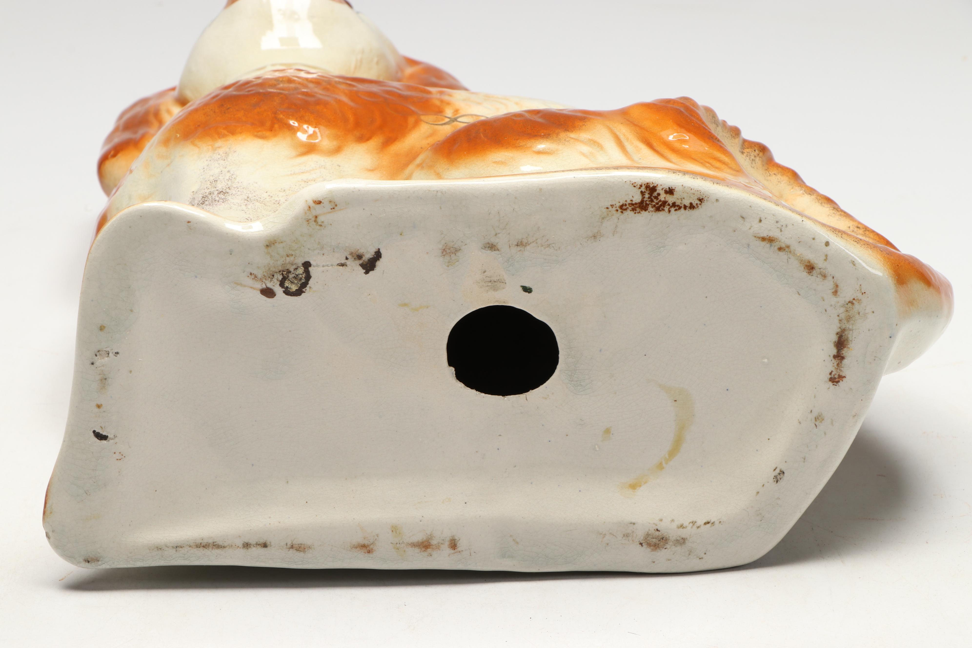 Staffordshire Style Ceramic Dogs