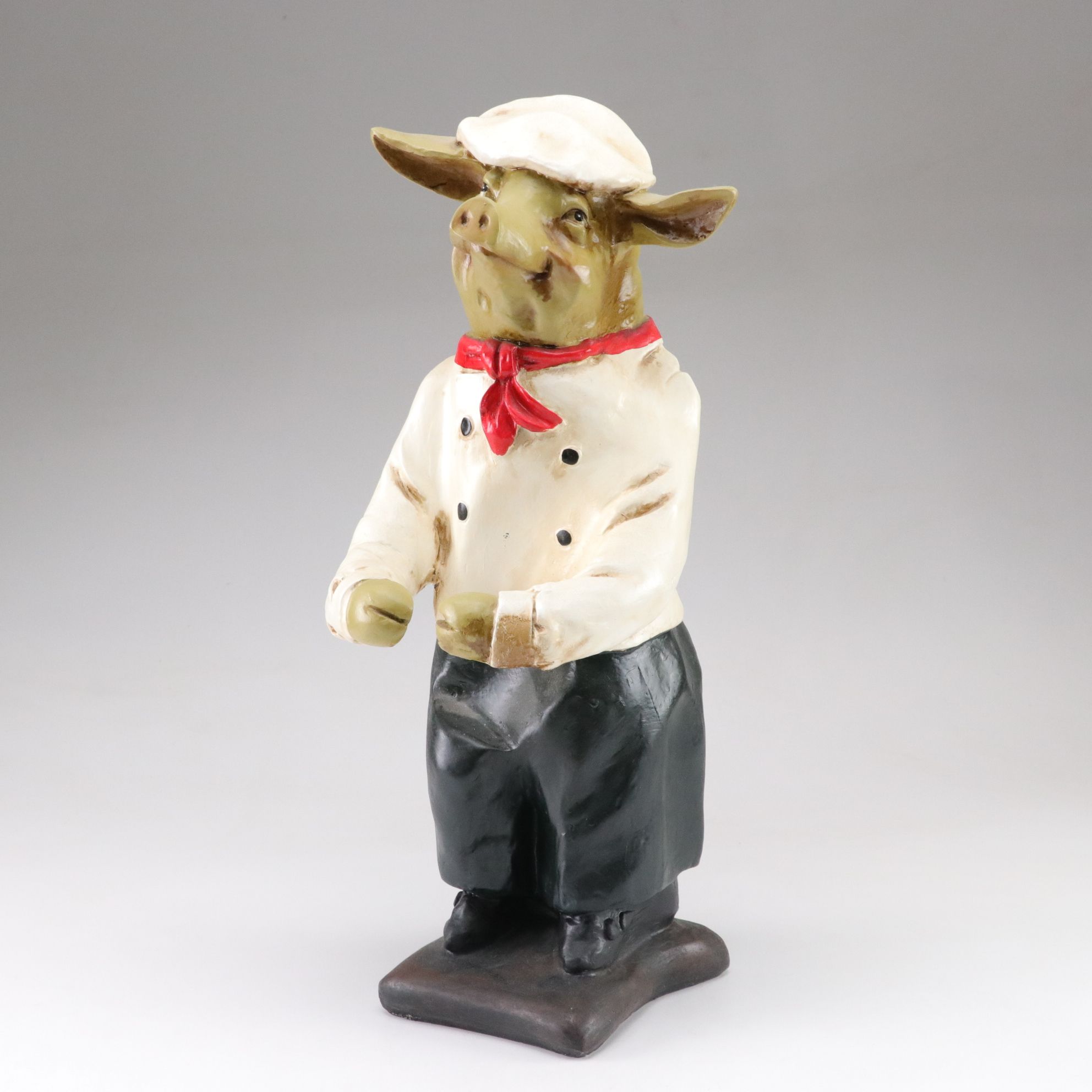 Chef Wine Bottle Holders with Bordeaux Wine Candle