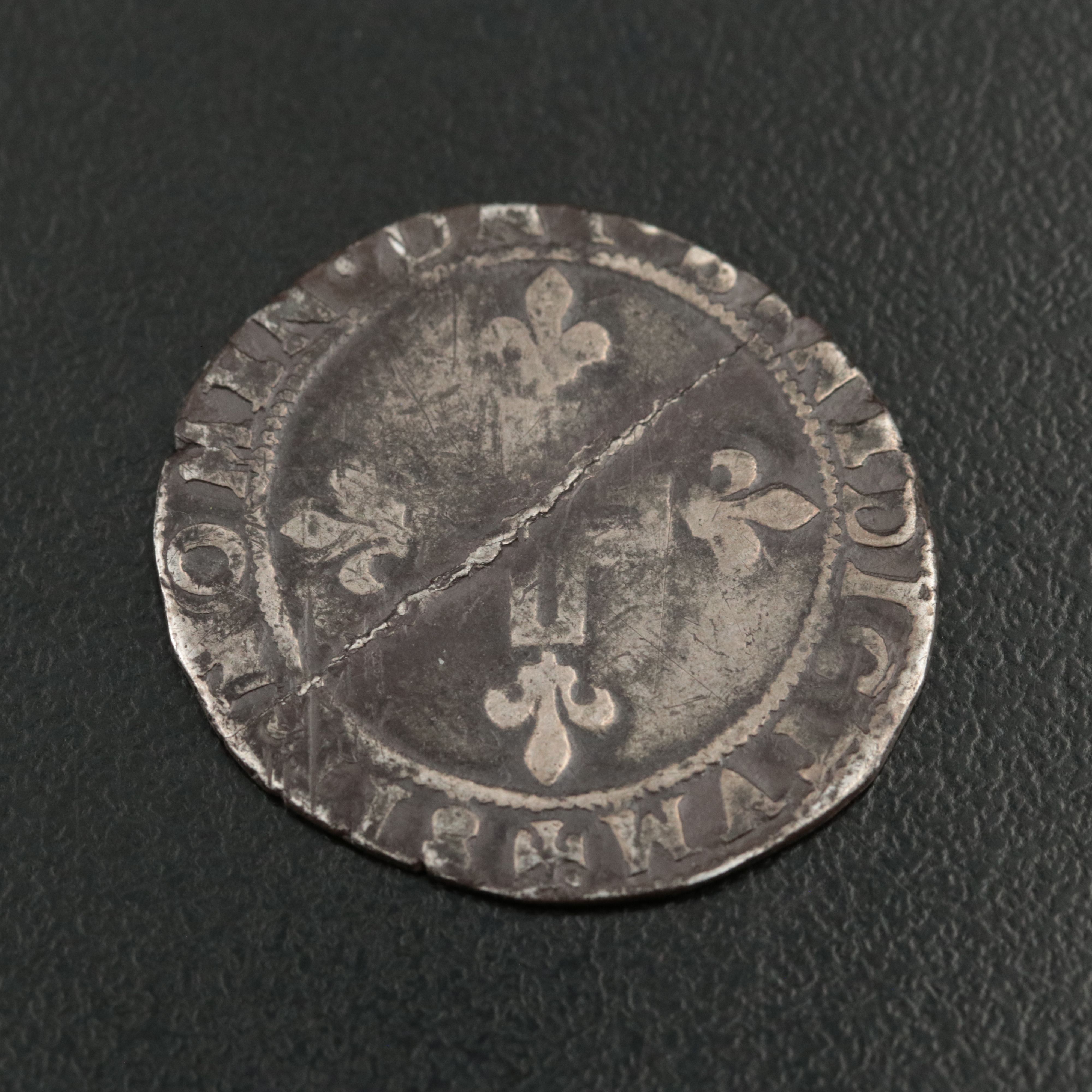 1571 France Gros of Six Blancs