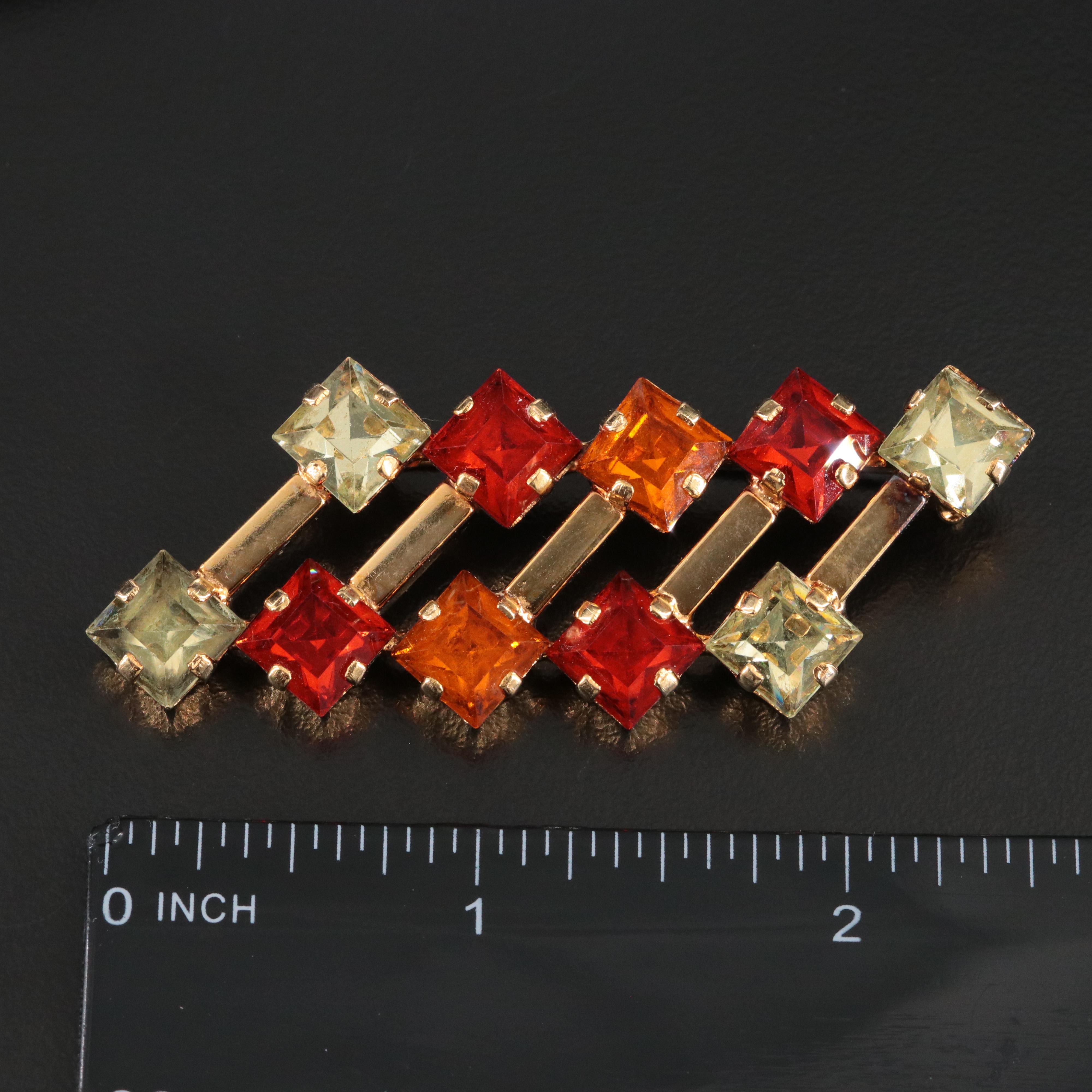 Austrian Crystal Brooch