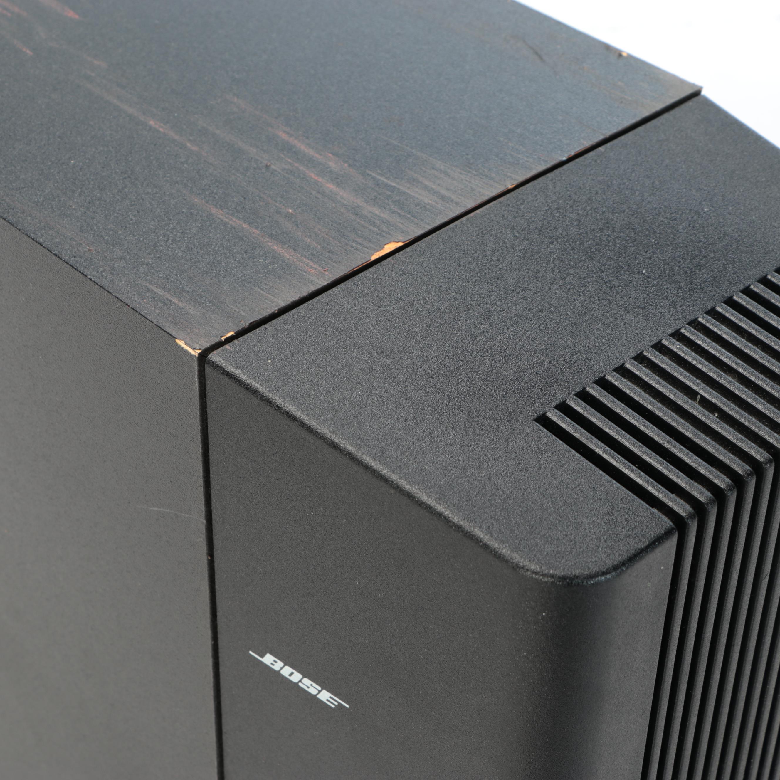 Yamaha Stereo Receiver with Bose Acoustimass 15 Home Theater System and Speakers