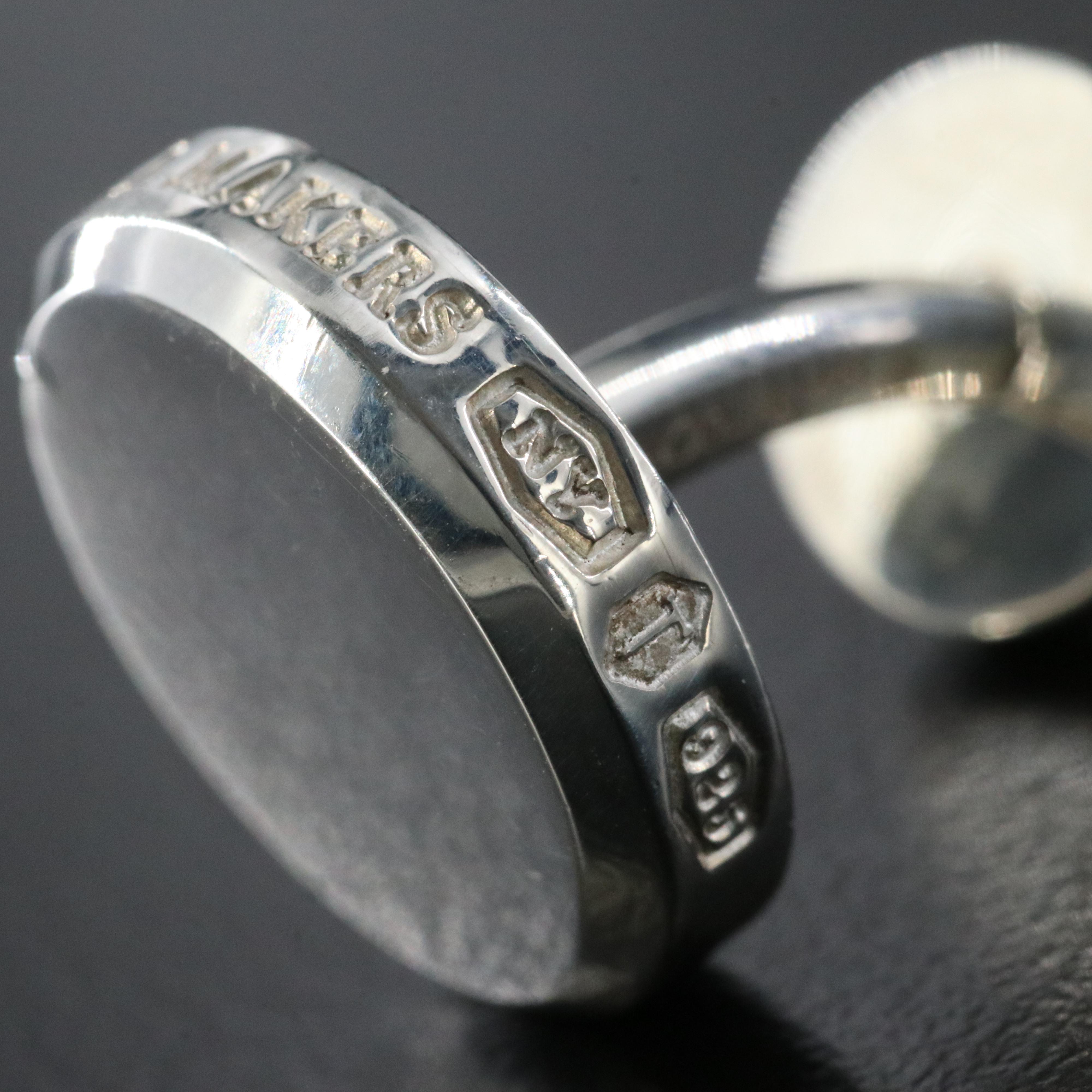 Tiffany & Co. 1837 Makers Sterling Silver Cufflinks