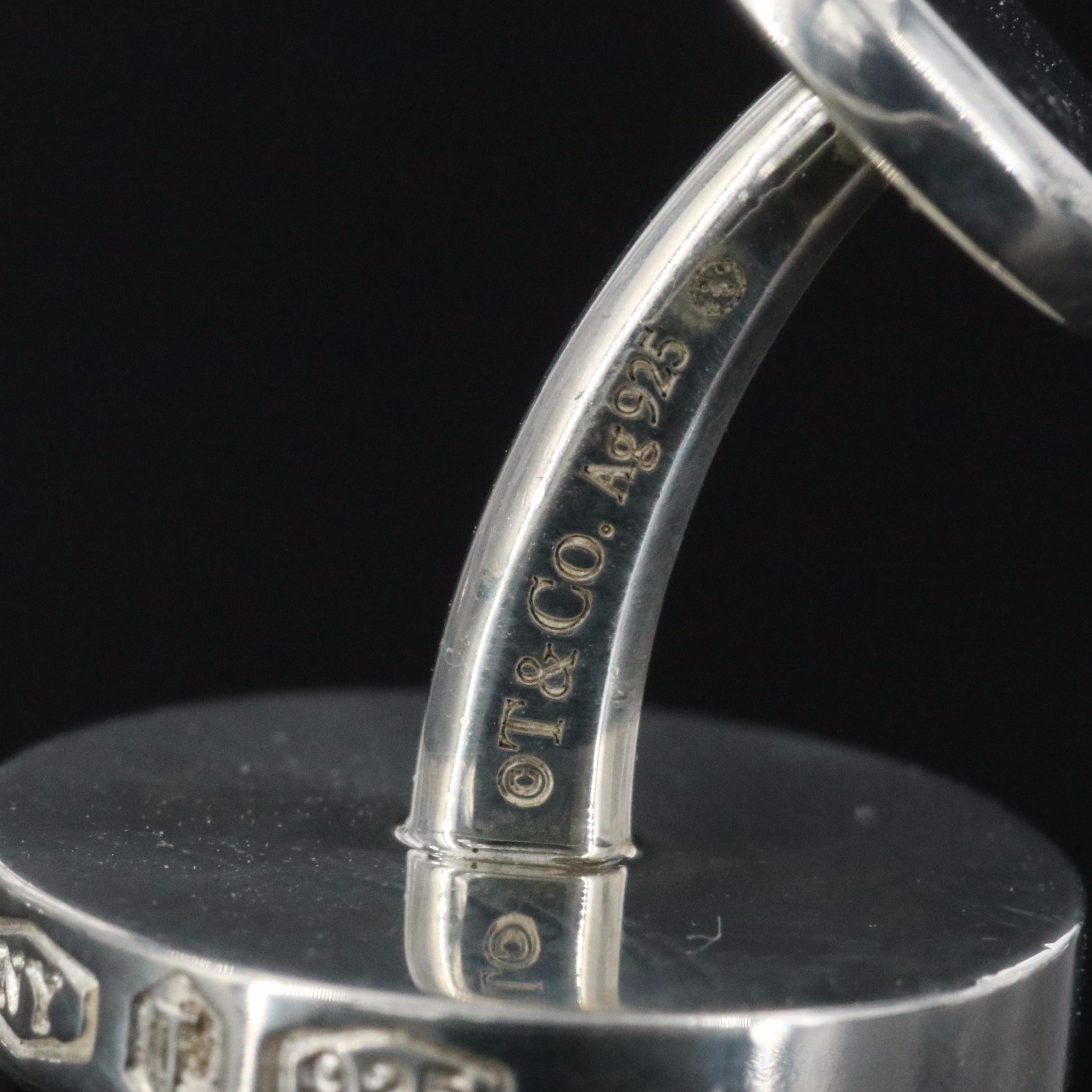 Tiffany & Co. 1837 Makers Sterling Silver Cufflinks