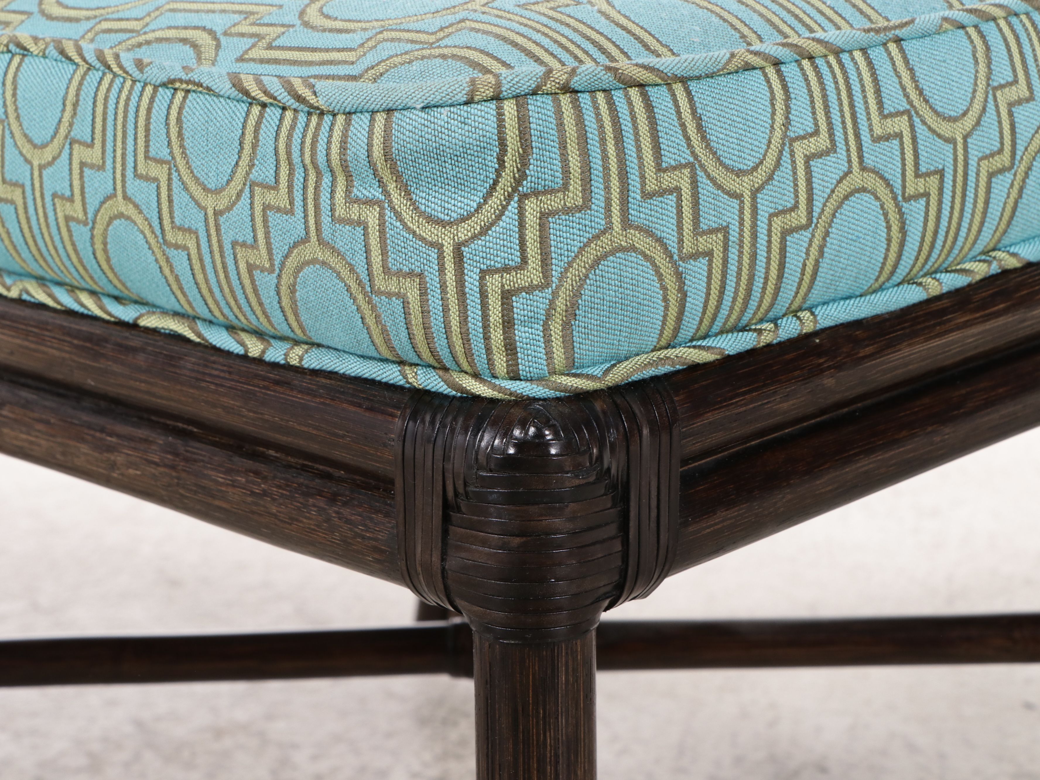 Selamat Design "Elise" Clove-Back Rattan Side Chair