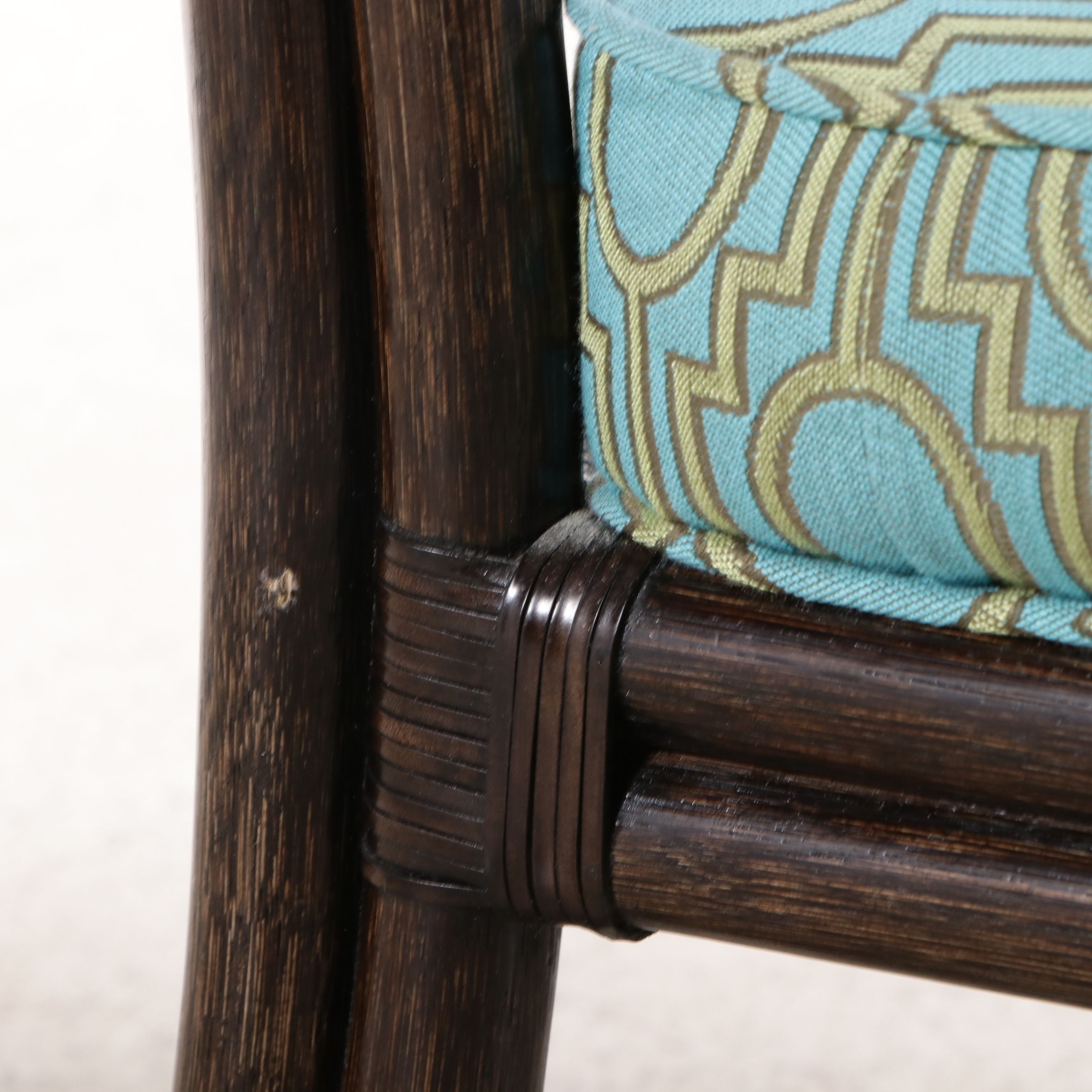 Selamat Design "Elise" Clove-Back Rattan Side Chair