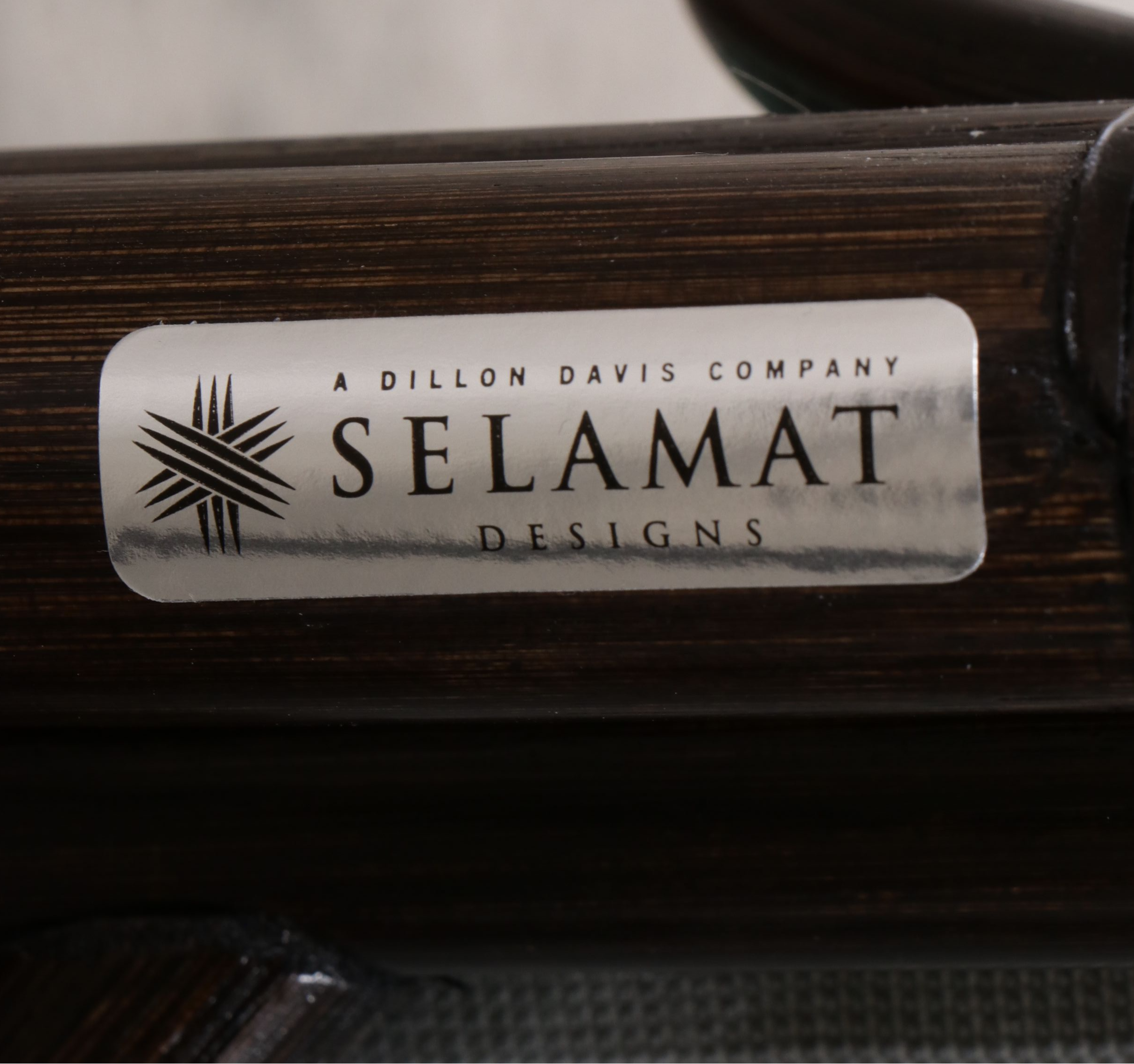 Selamat Design "Elise" Clove-Back Rattan Side Chair