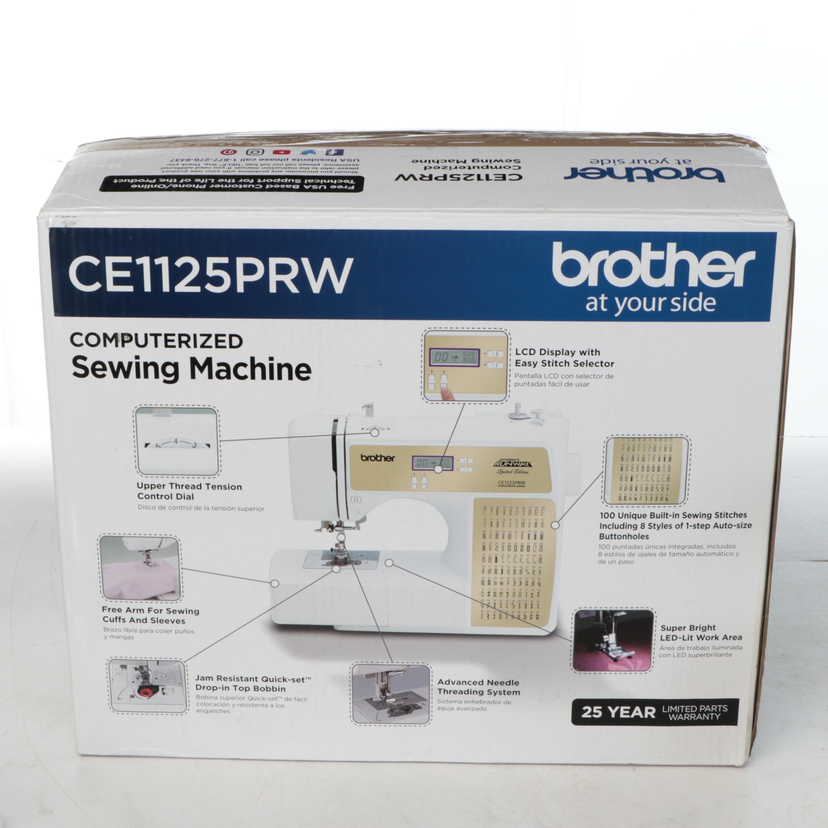 Brother Computerized Sewing Machine with Accessories