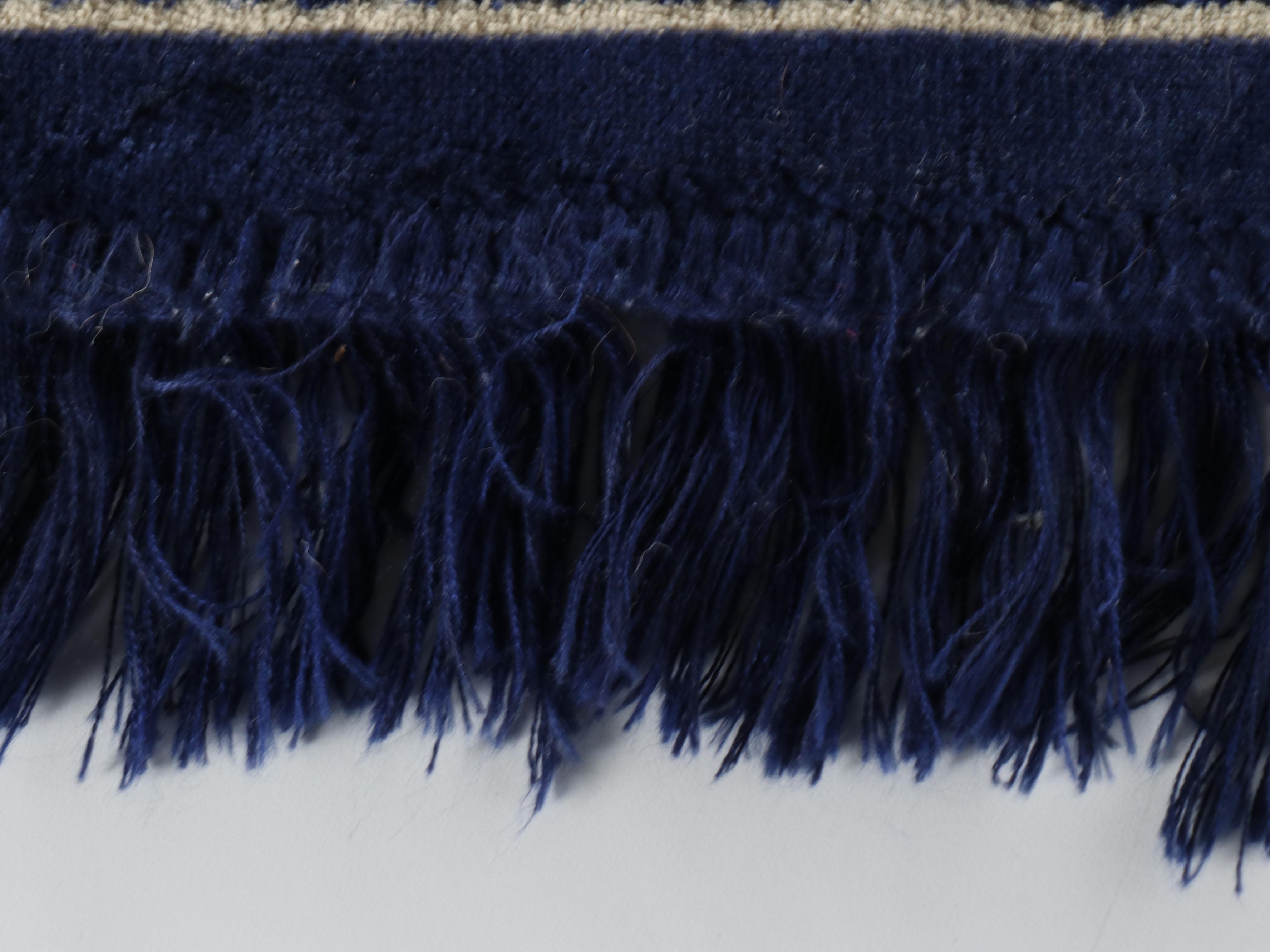 6'8 x 3'2 Bukhara Textile Turkish Rug with Peacock Wall Rug