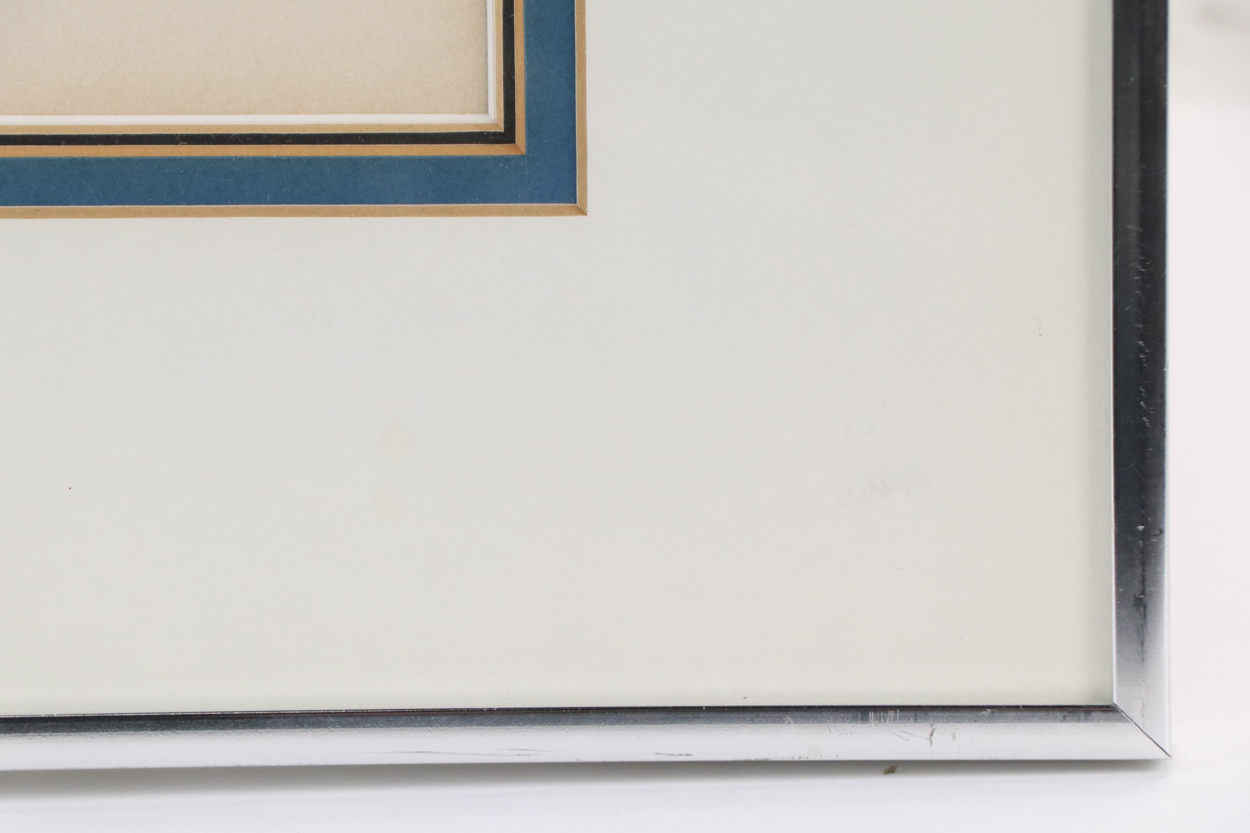 Peter Max Modern Lithograph "Flowers in Red," 1976