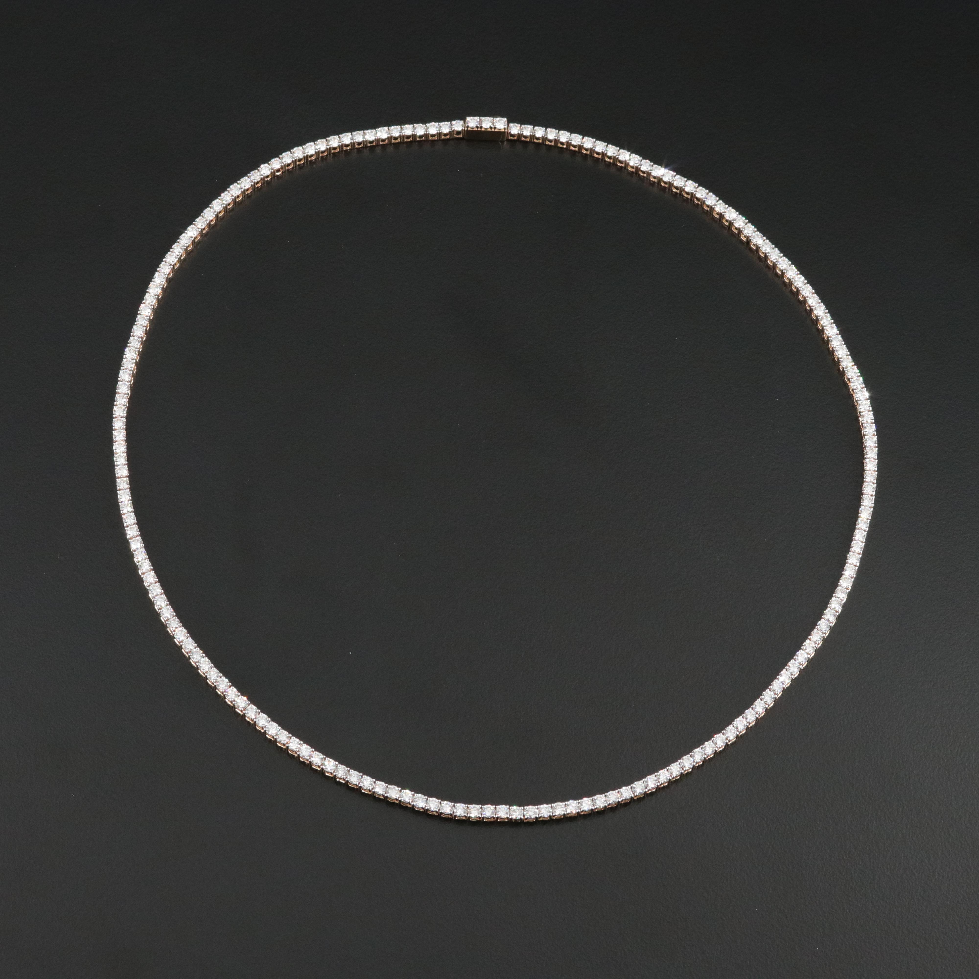 14K 7.55 CTW Diamond Necklace
