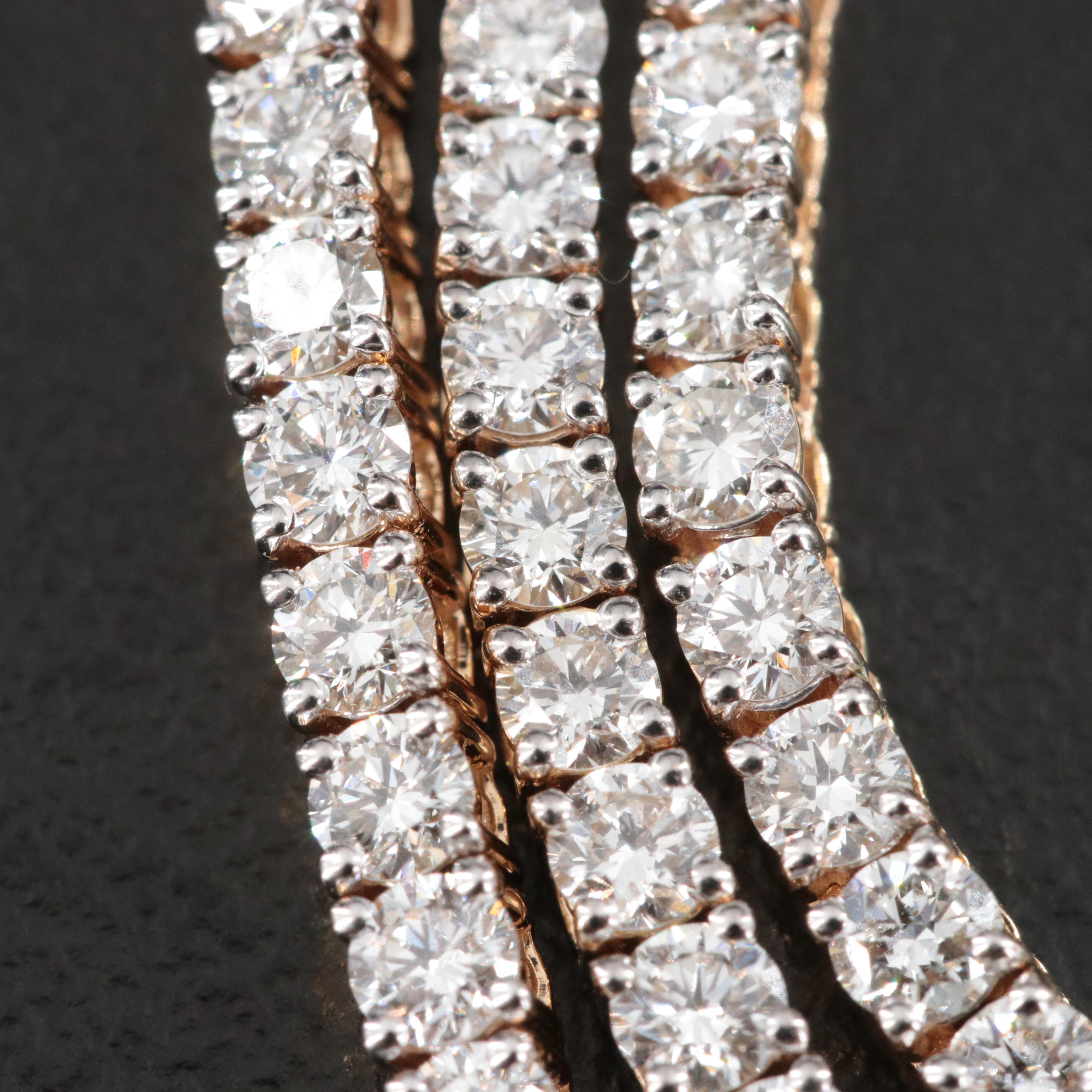 14K 7.55 CTW Diamond Necklace