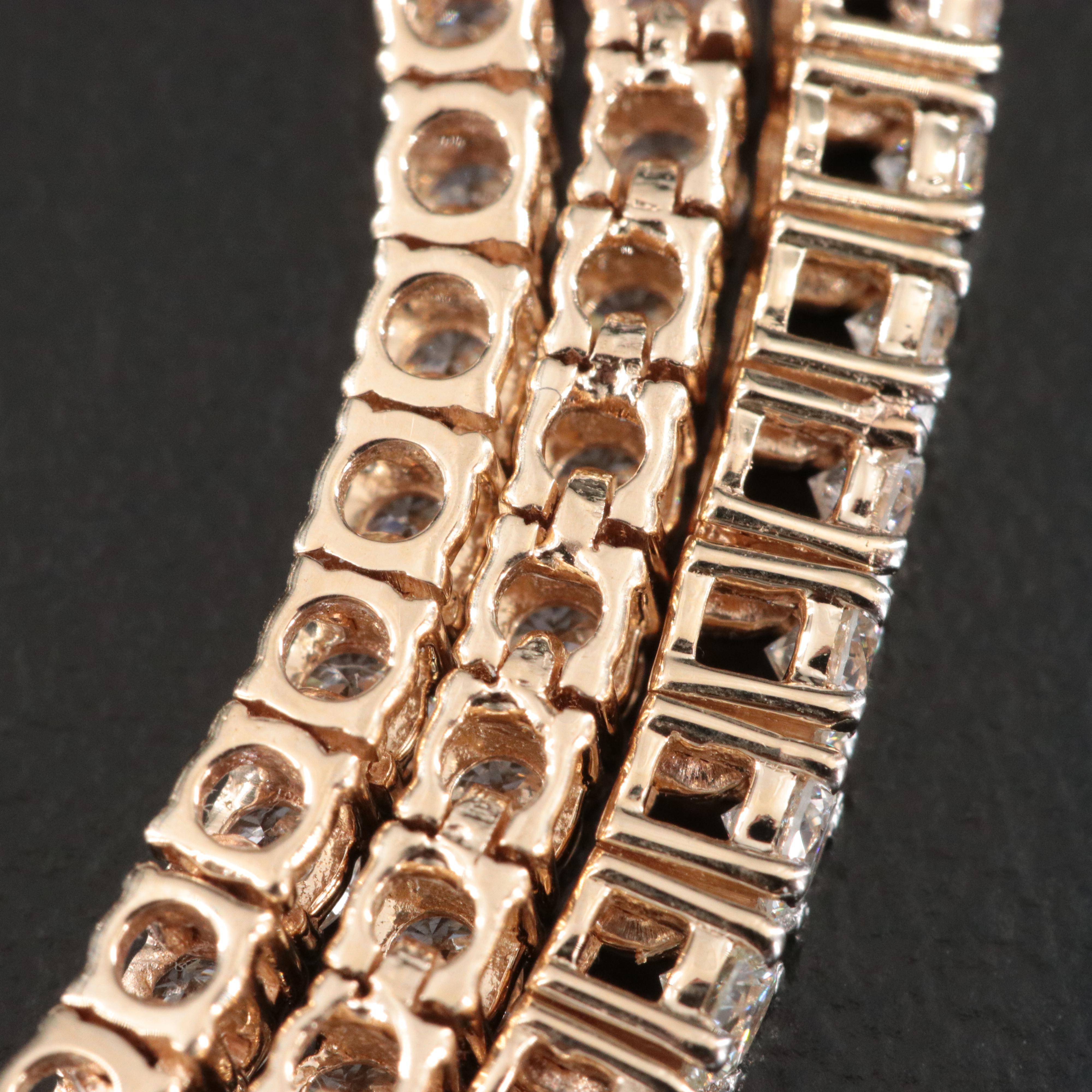 14K 7.55 CTW Diamond Necklace