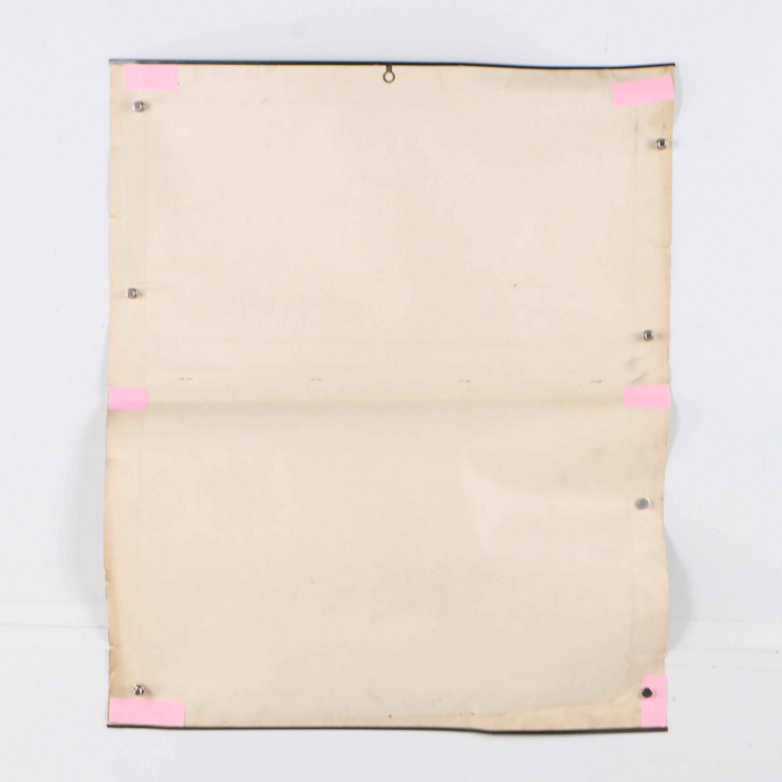 Shaw's Transfer Letterpress Halftone Printed Advertisement Calendar, 1931