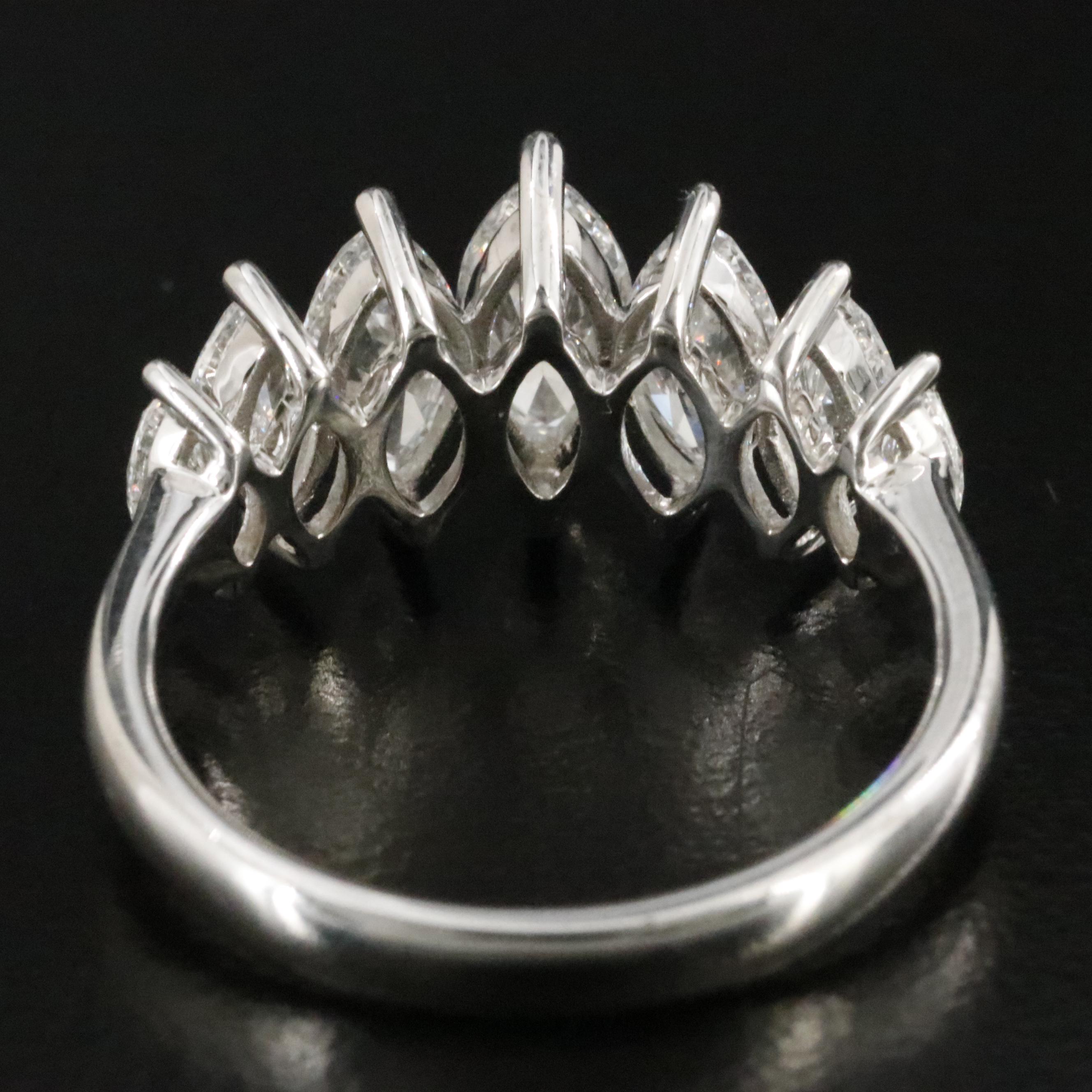 14K 2.20 CTW Lab Grown Diamond Pyramid Ring