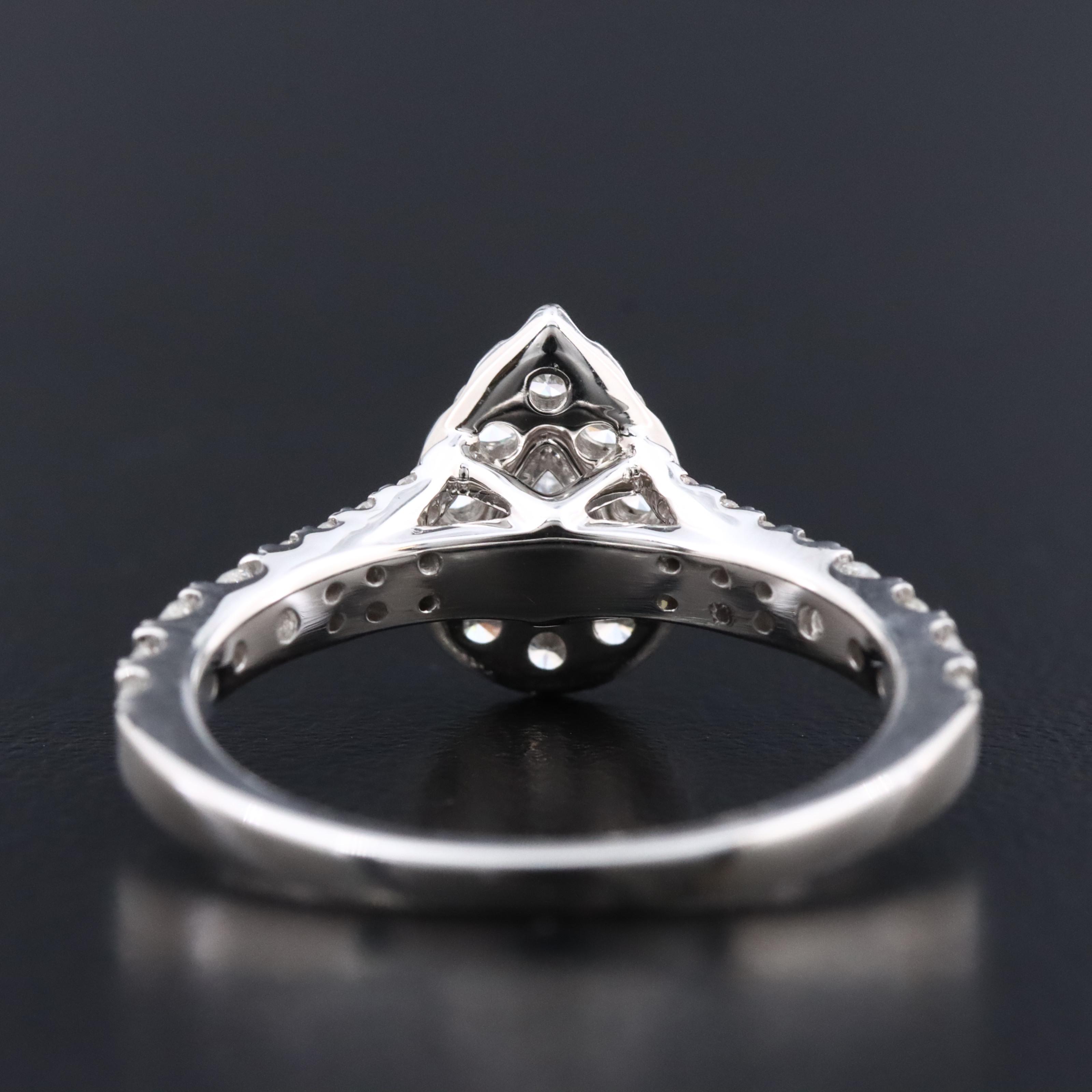 14K 1.09 CTW Lab Grown Diamond Ring