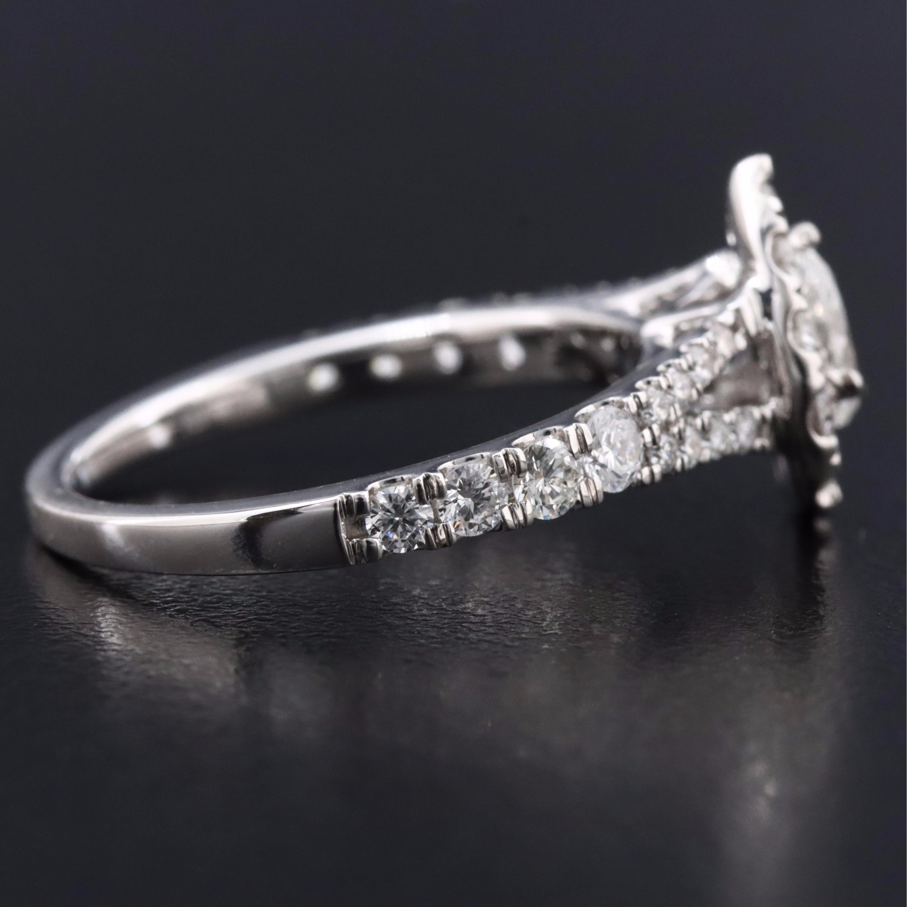 14K 1.09 CTW Lab Grown Diamond Ring