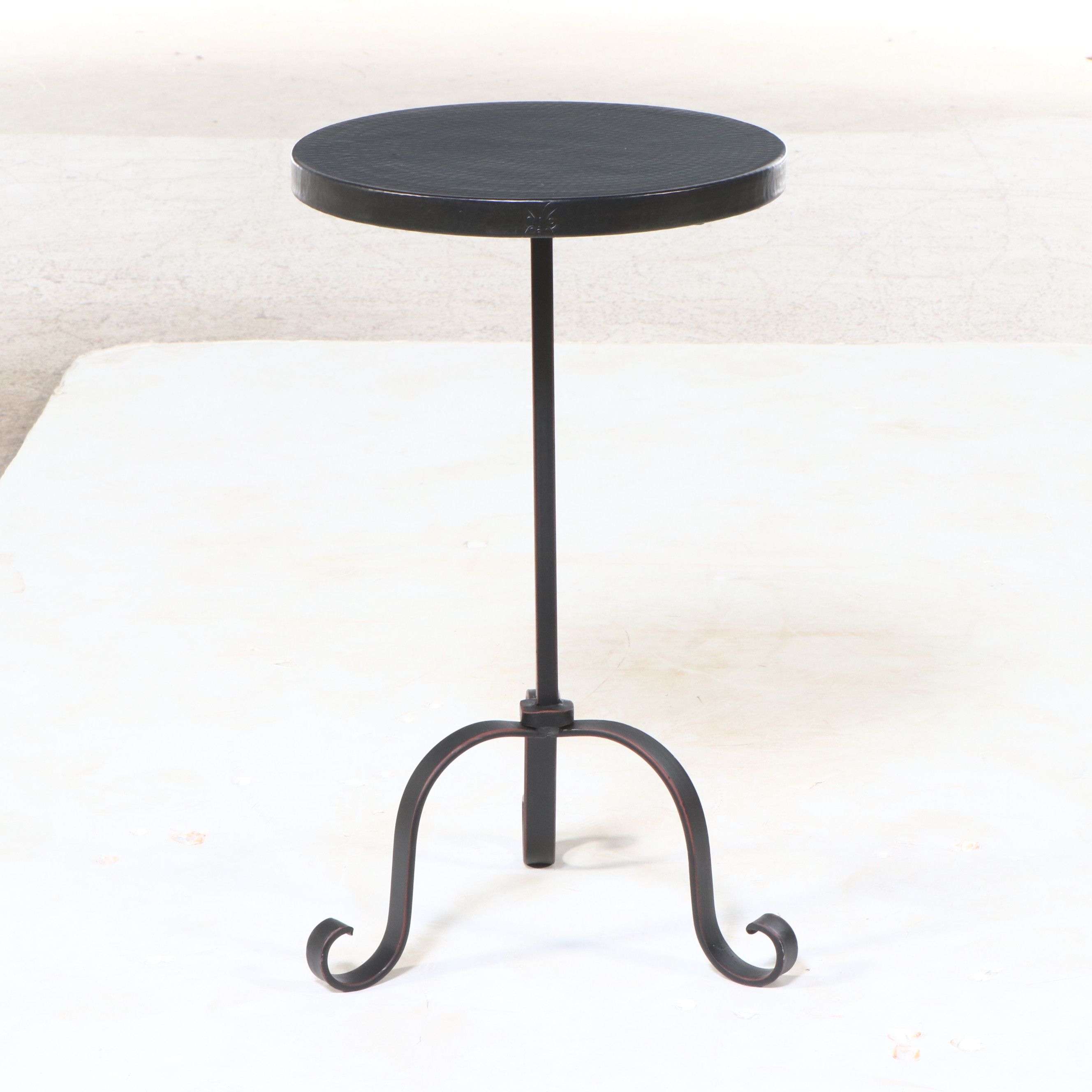 Arhaus and Other Contemporary Black Metal Martini Tables