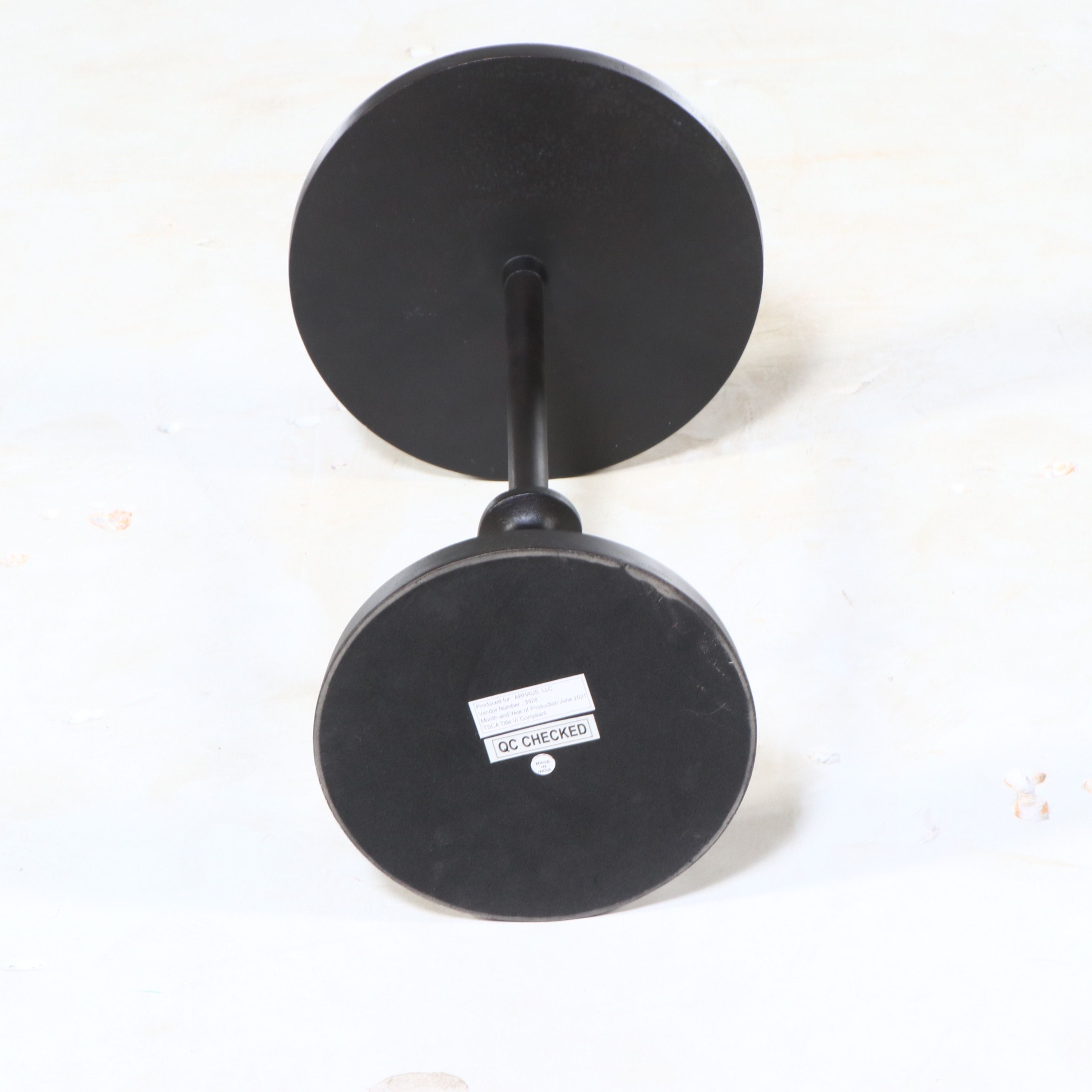 Arhaus and Other Contemporary Black Metal Martini Tables