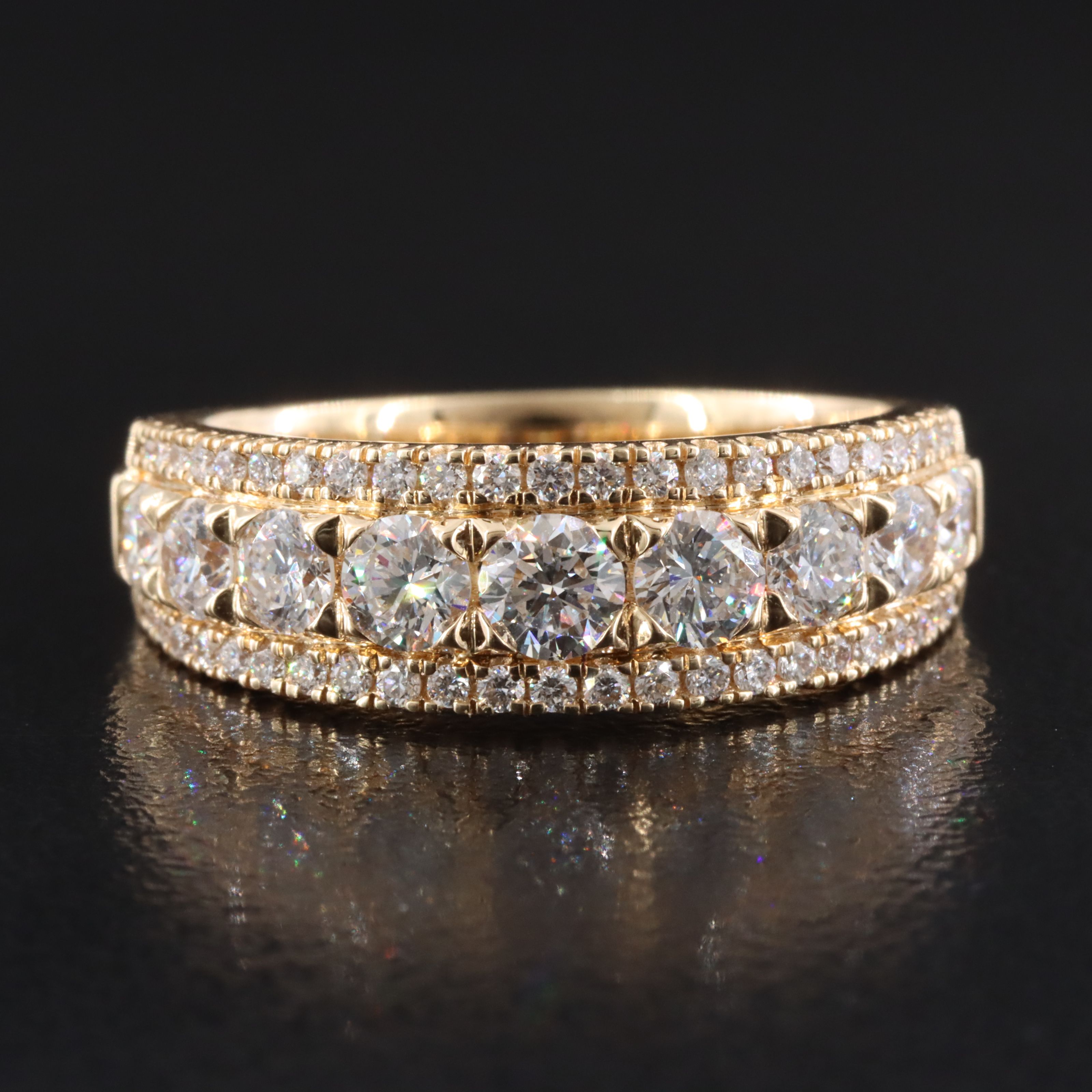 14K 1.25 CTW Lab Grown Diamond Ring
