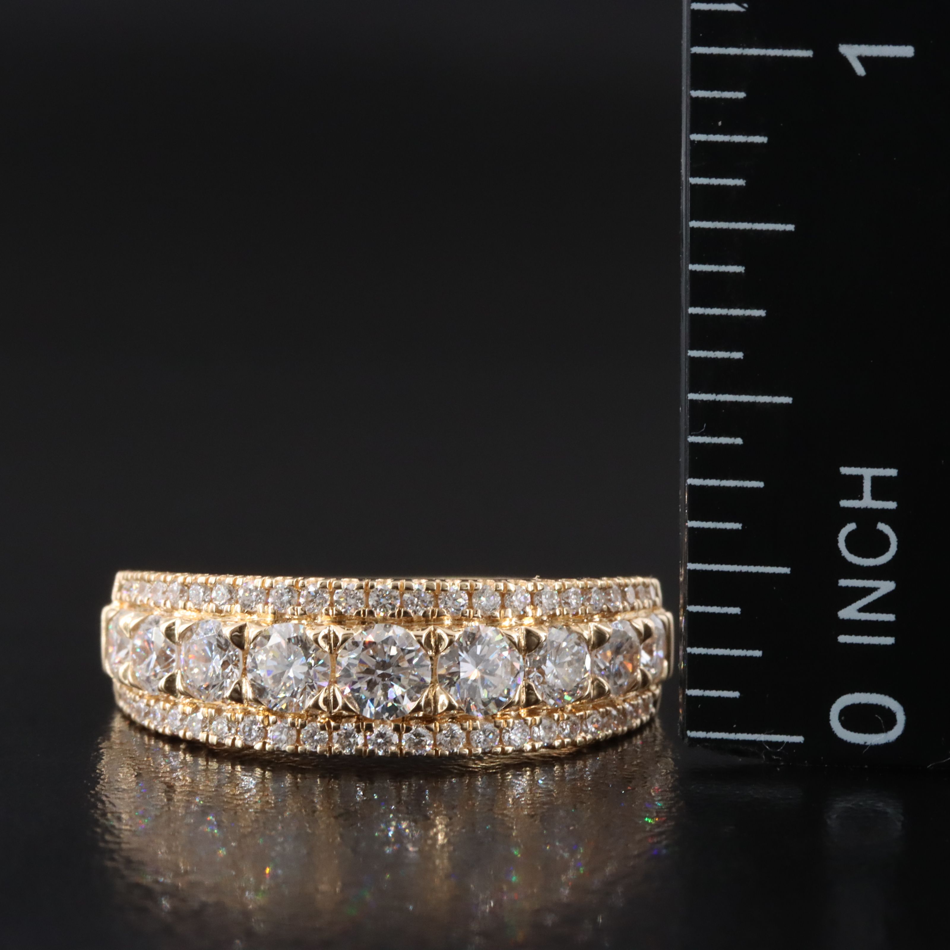 14K 1.25 CTW Lab Grown Diamond Ring