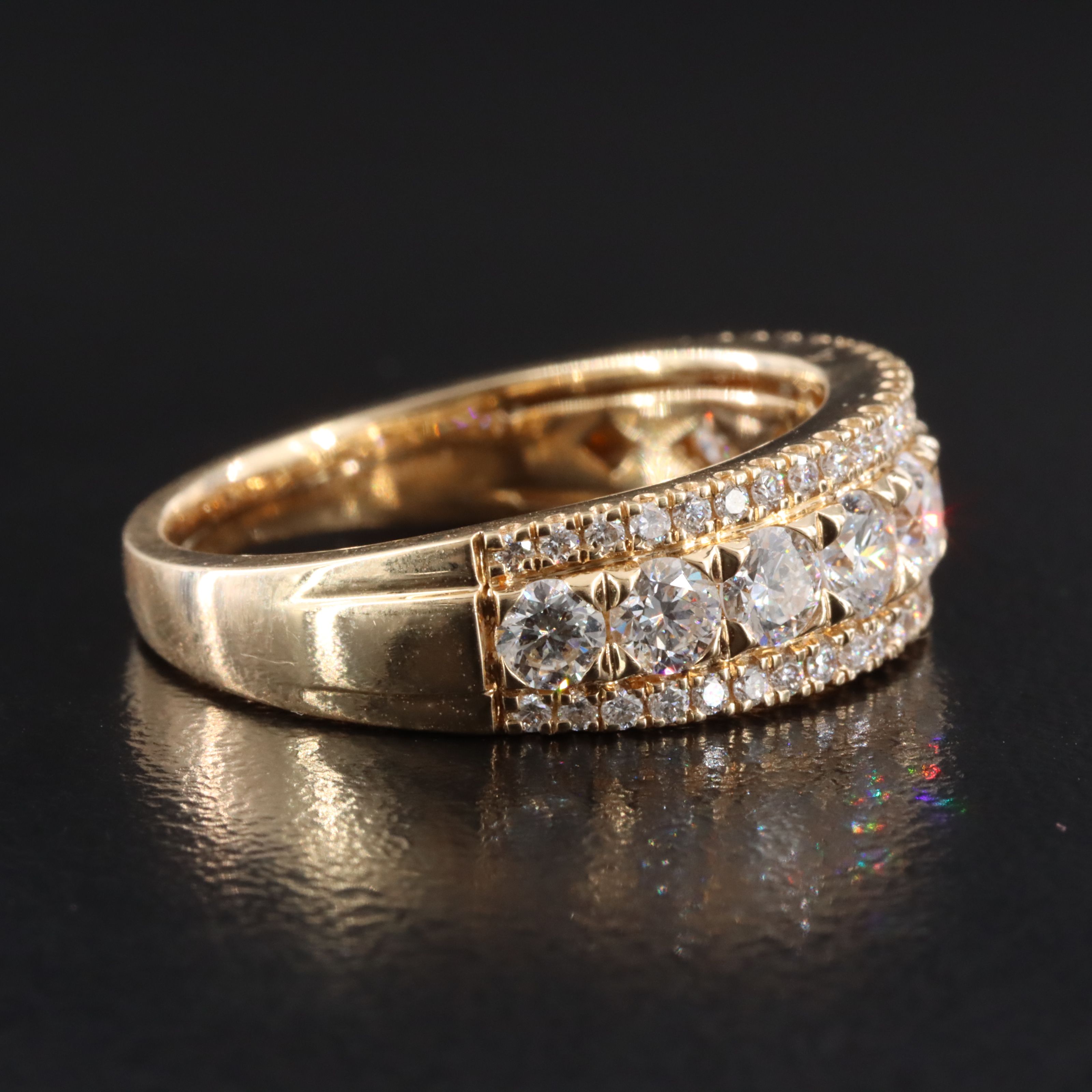 14K 1.25 CTW Lab Grown Diamond Ring