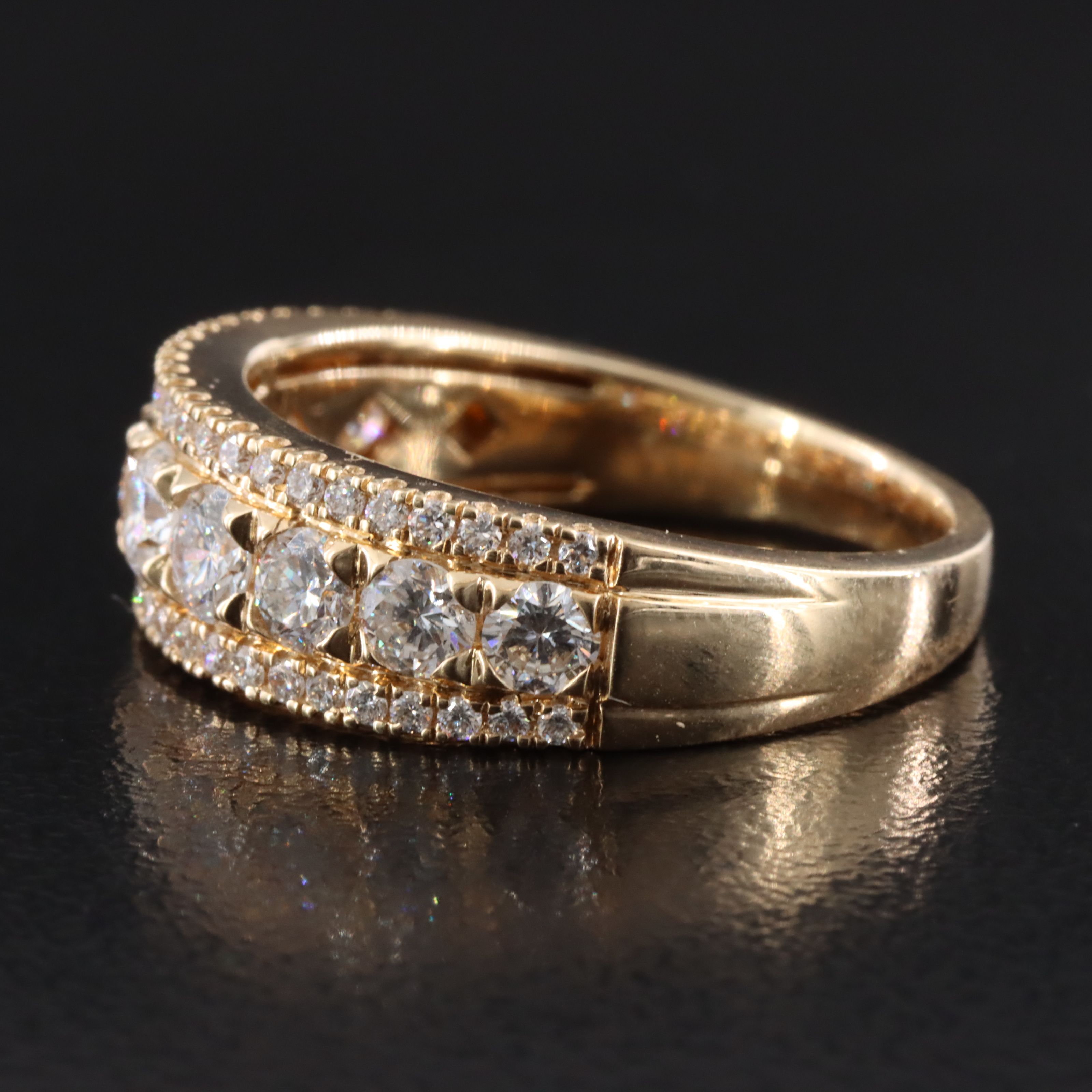 14K 1.25 CTW Lab Grown Diamond Ring