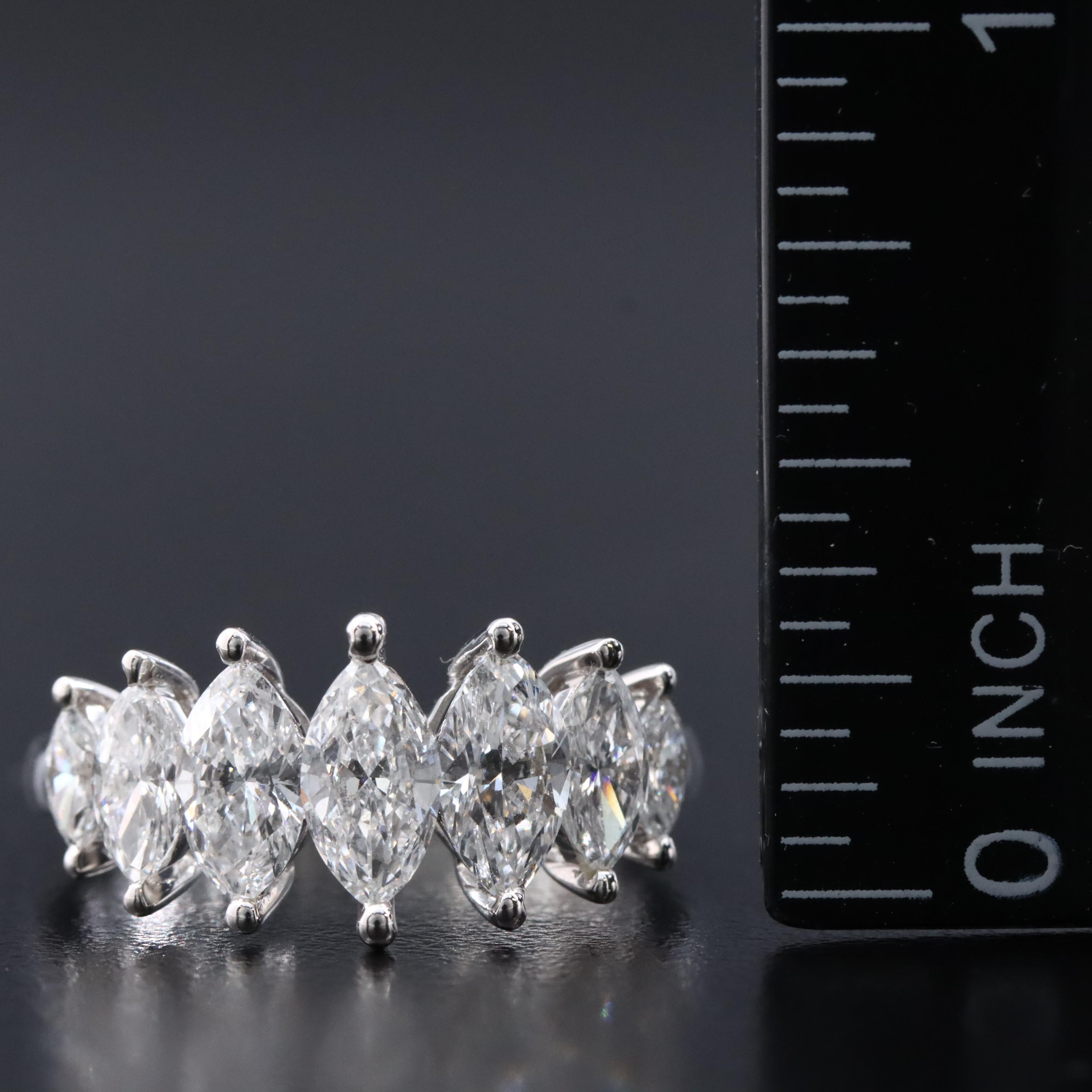 14K 2.12 CTW Lab Grown Diamond Pyramid Ring