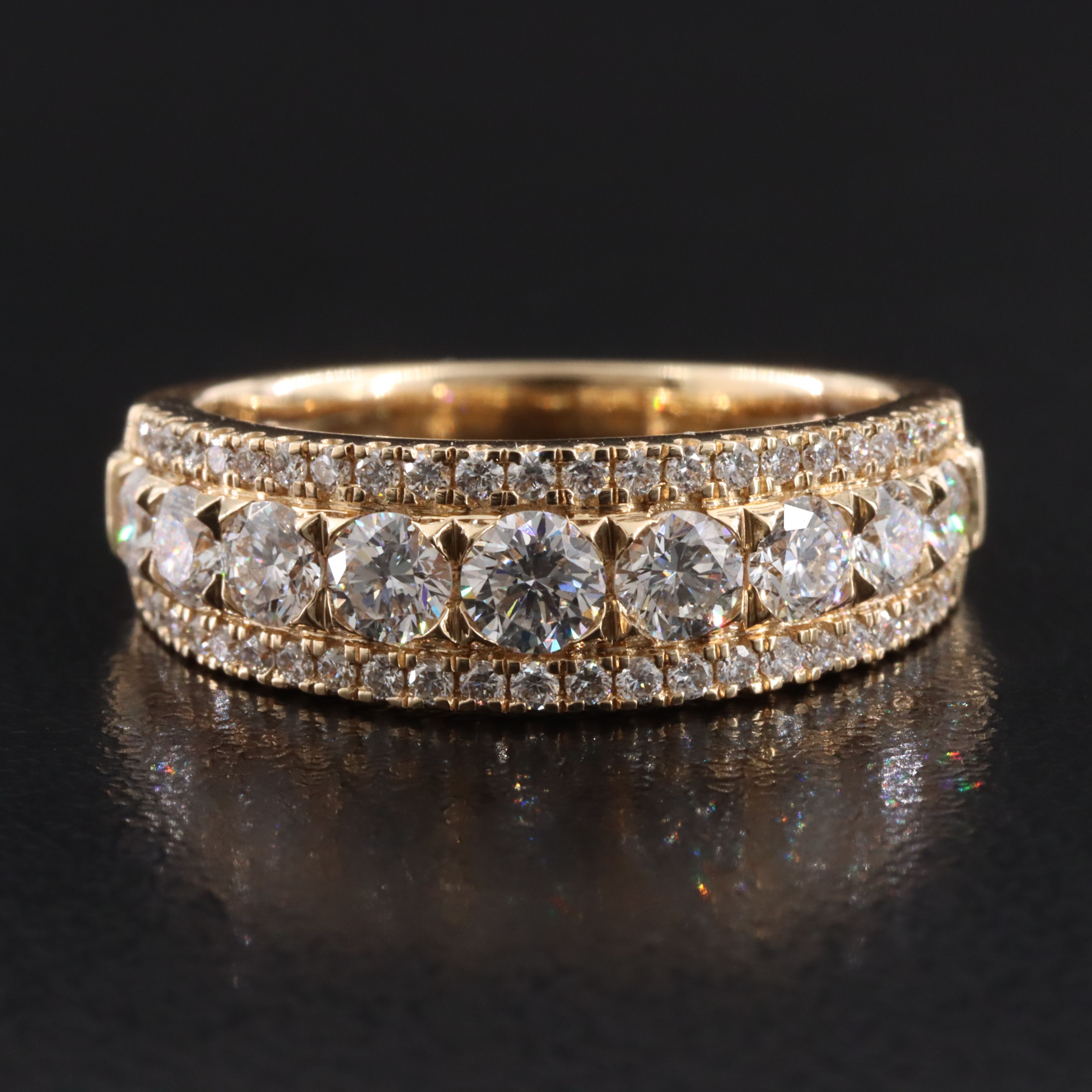 14K 1.25 CTW Lab Grown Diamond Ring