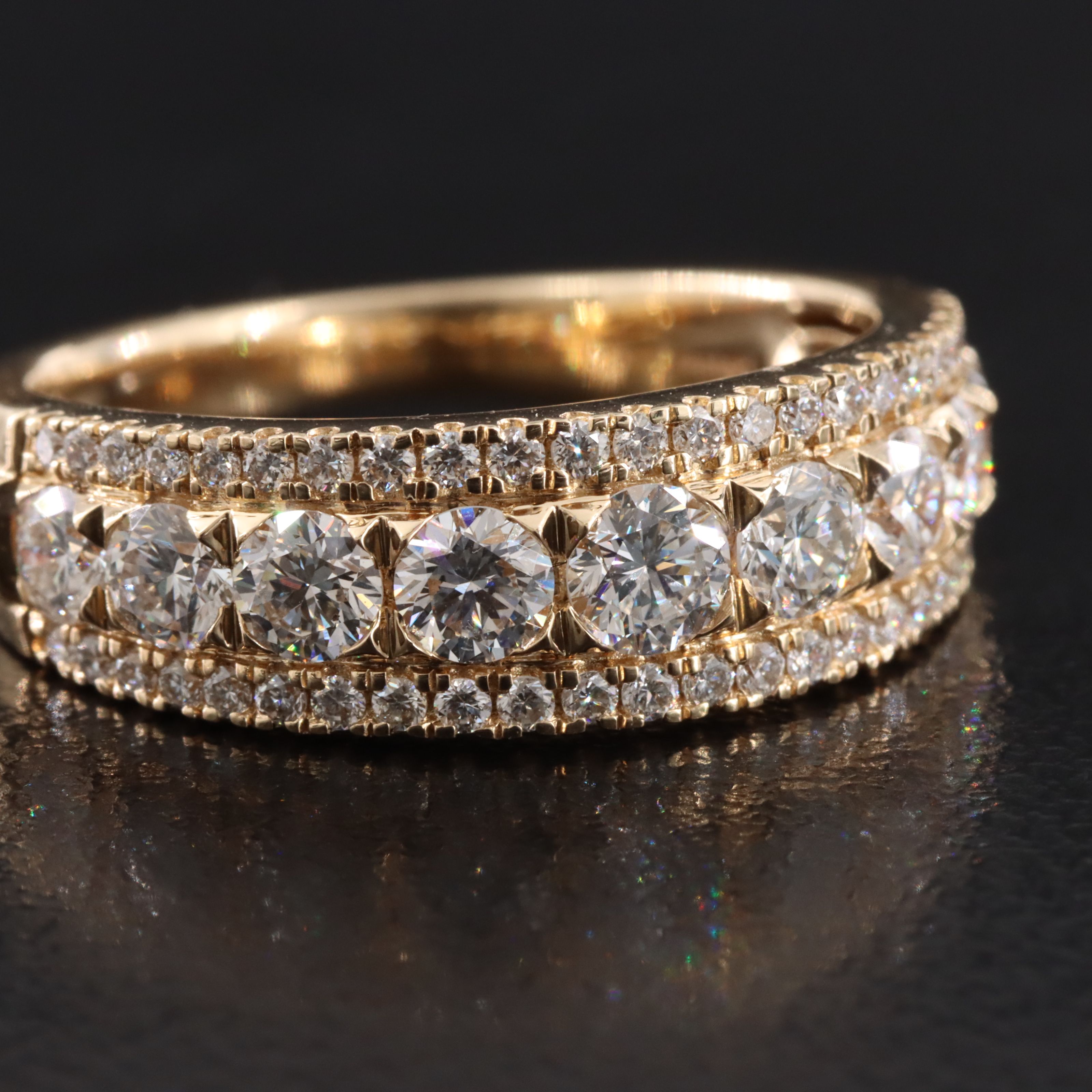 14K 1.25 CTW Lab Grown Diamond Ring