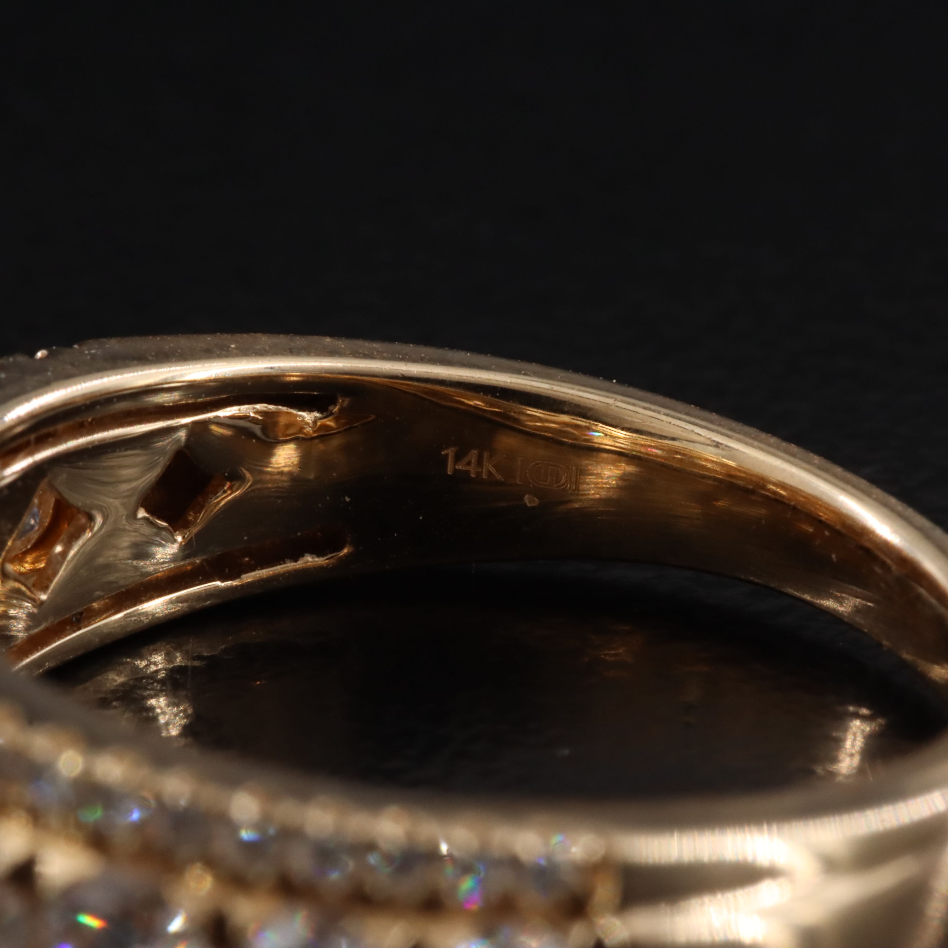 14K 1.25 CTW Lab Grown Diamond Ring