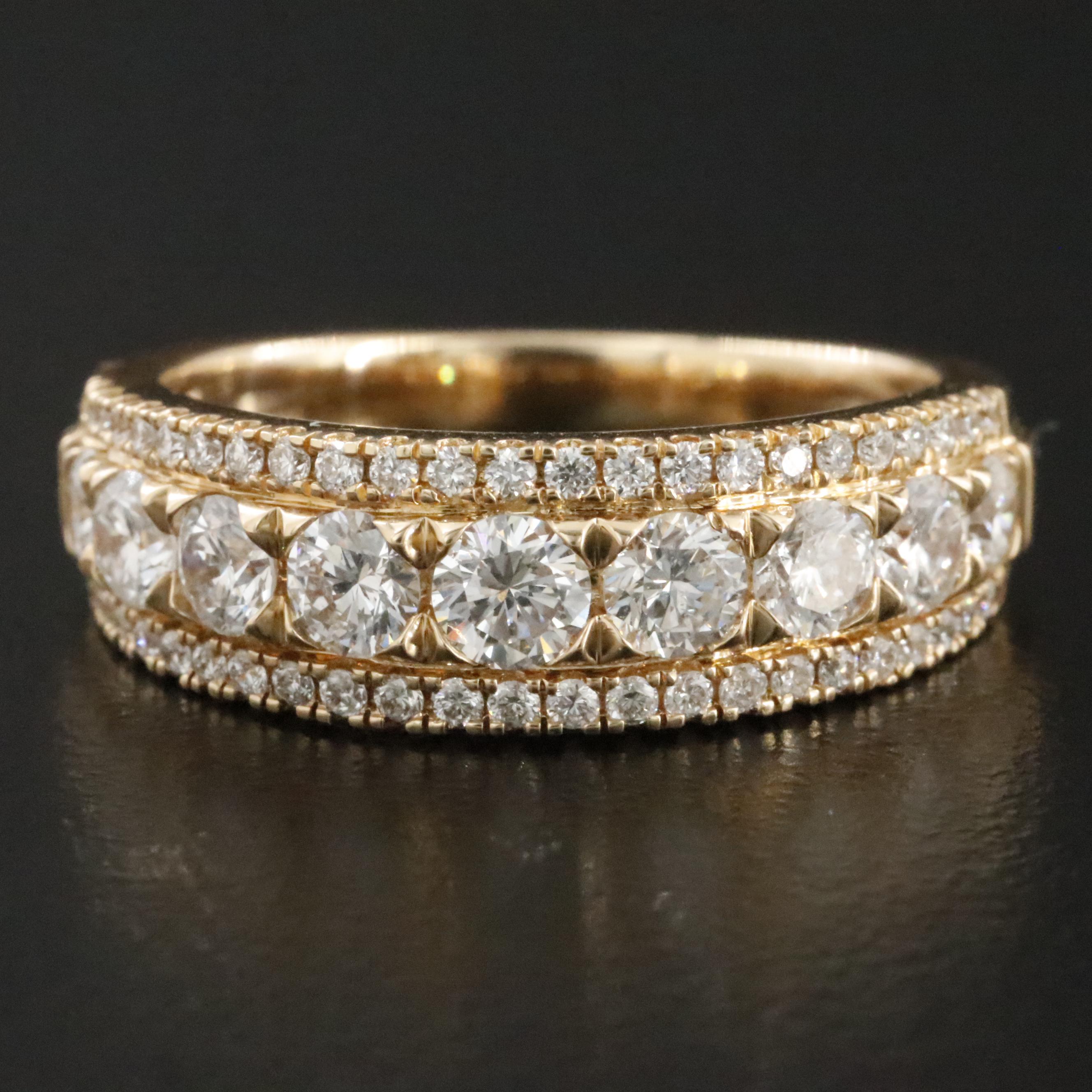 14K 1.25 CTW Lab Grown Diamond Ring