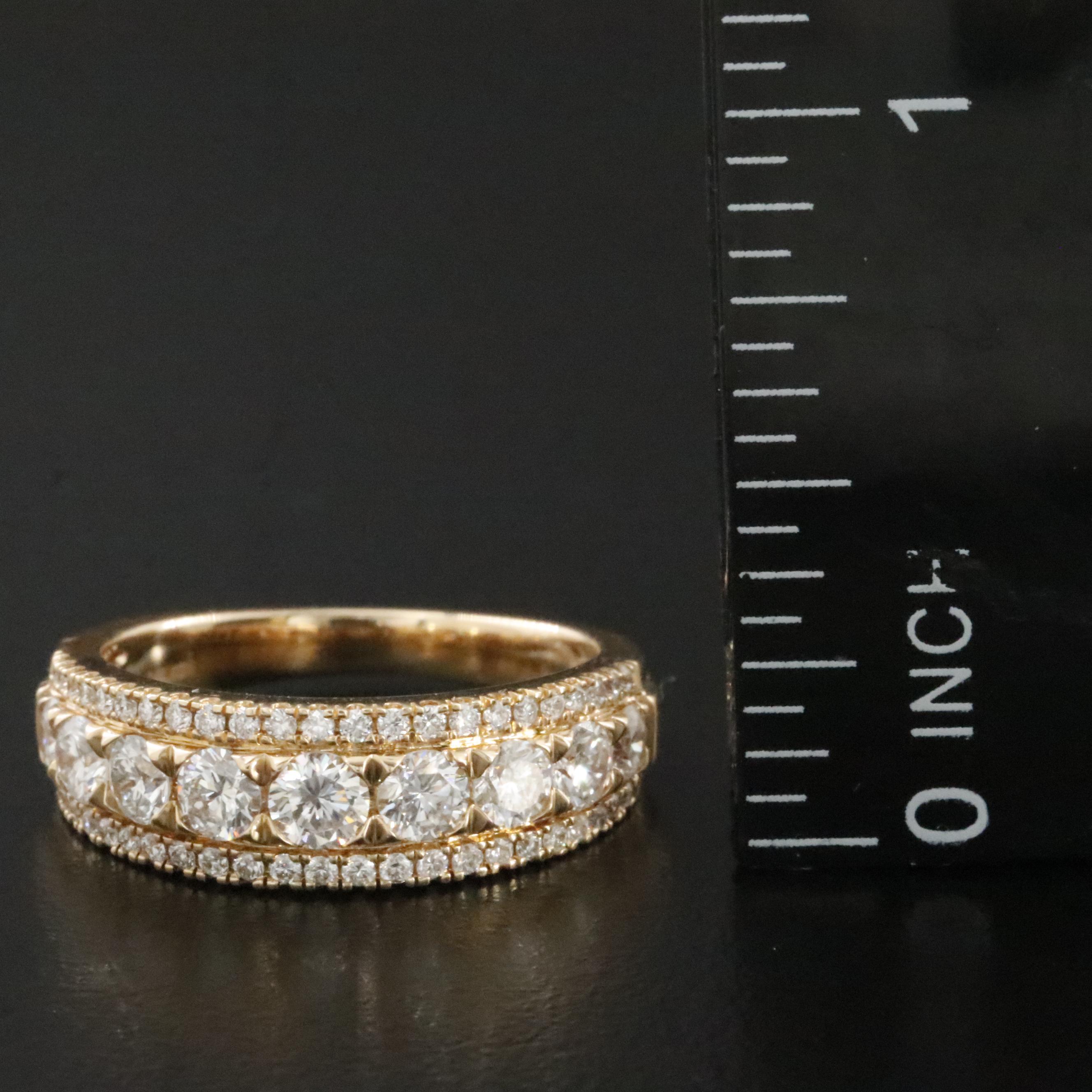 14K 1.25 CTW Lab Grown Diamond Ring