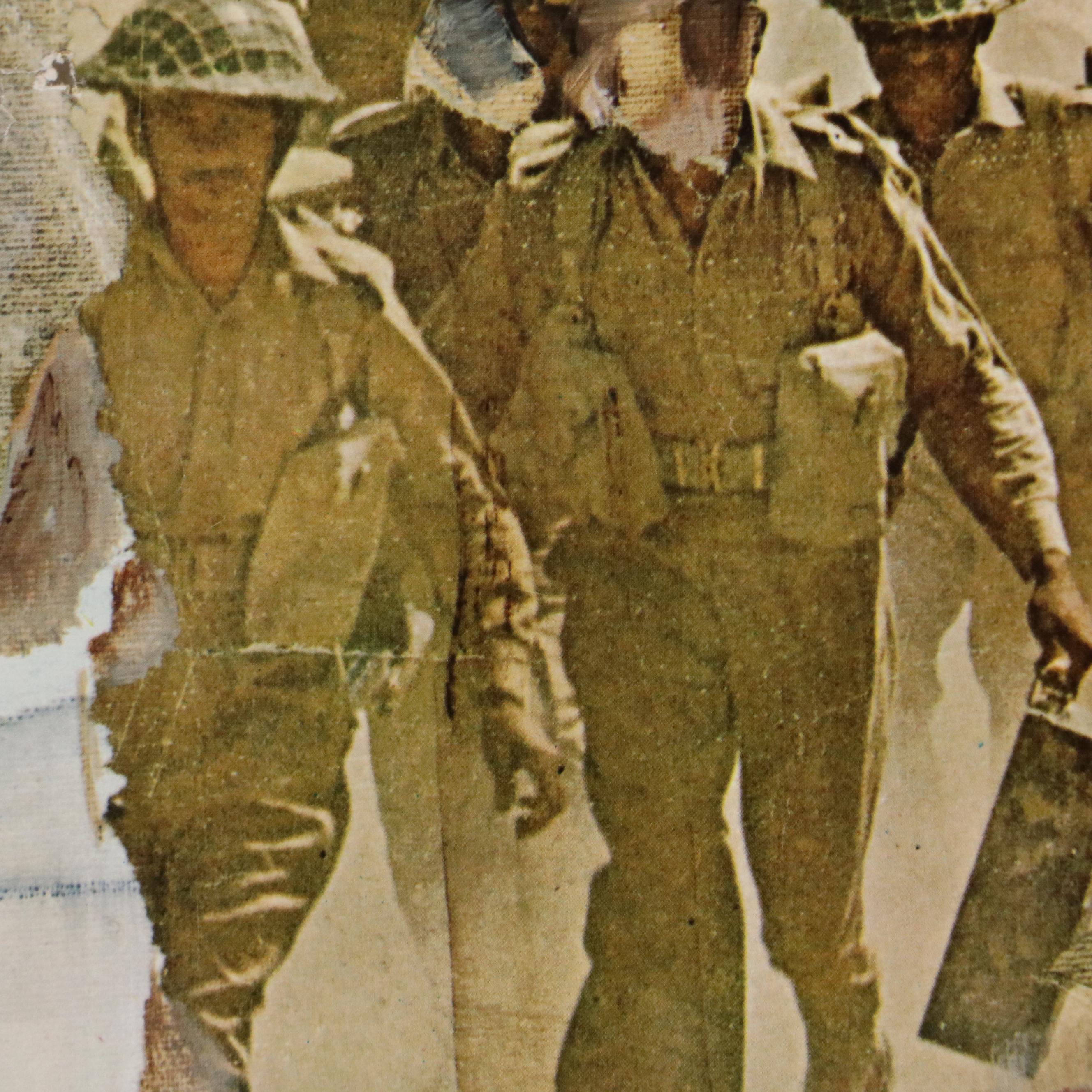 Offset Lithograph After Marilyn Kaplan "No More War"