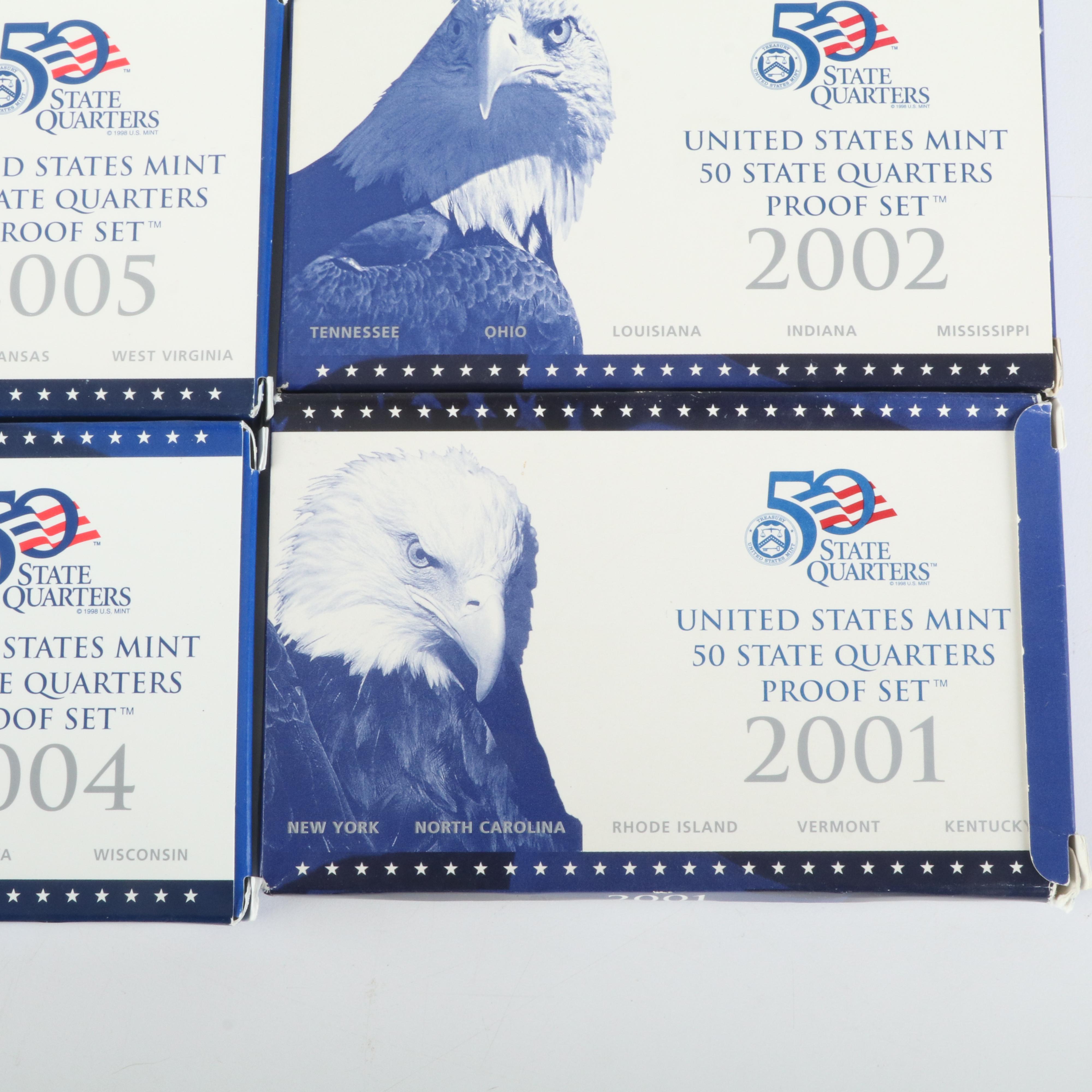 Complete Collection of Proof State Quarter Sets 1999-2009