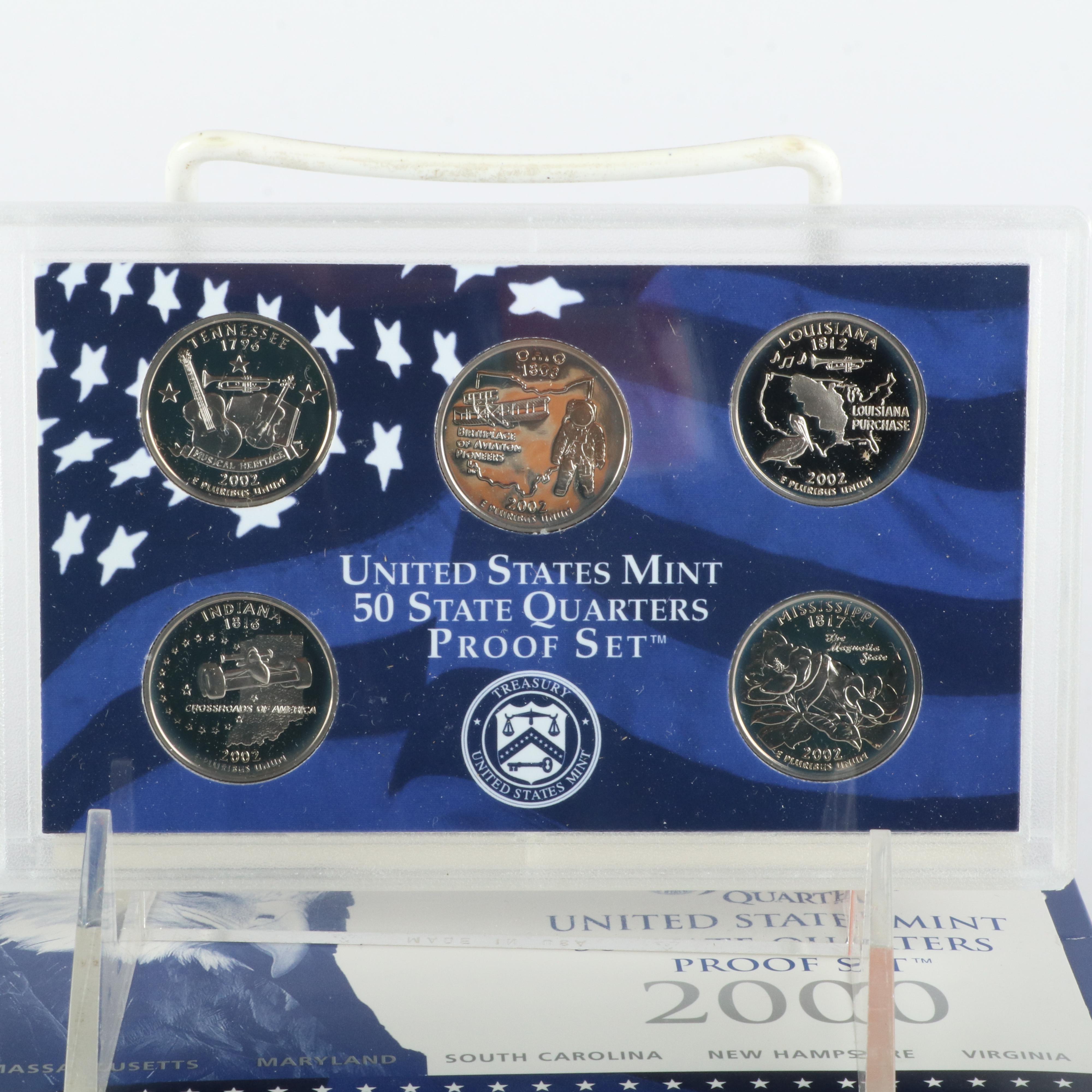 Complete Collection of Proof State Quarter Sets 1999-2009