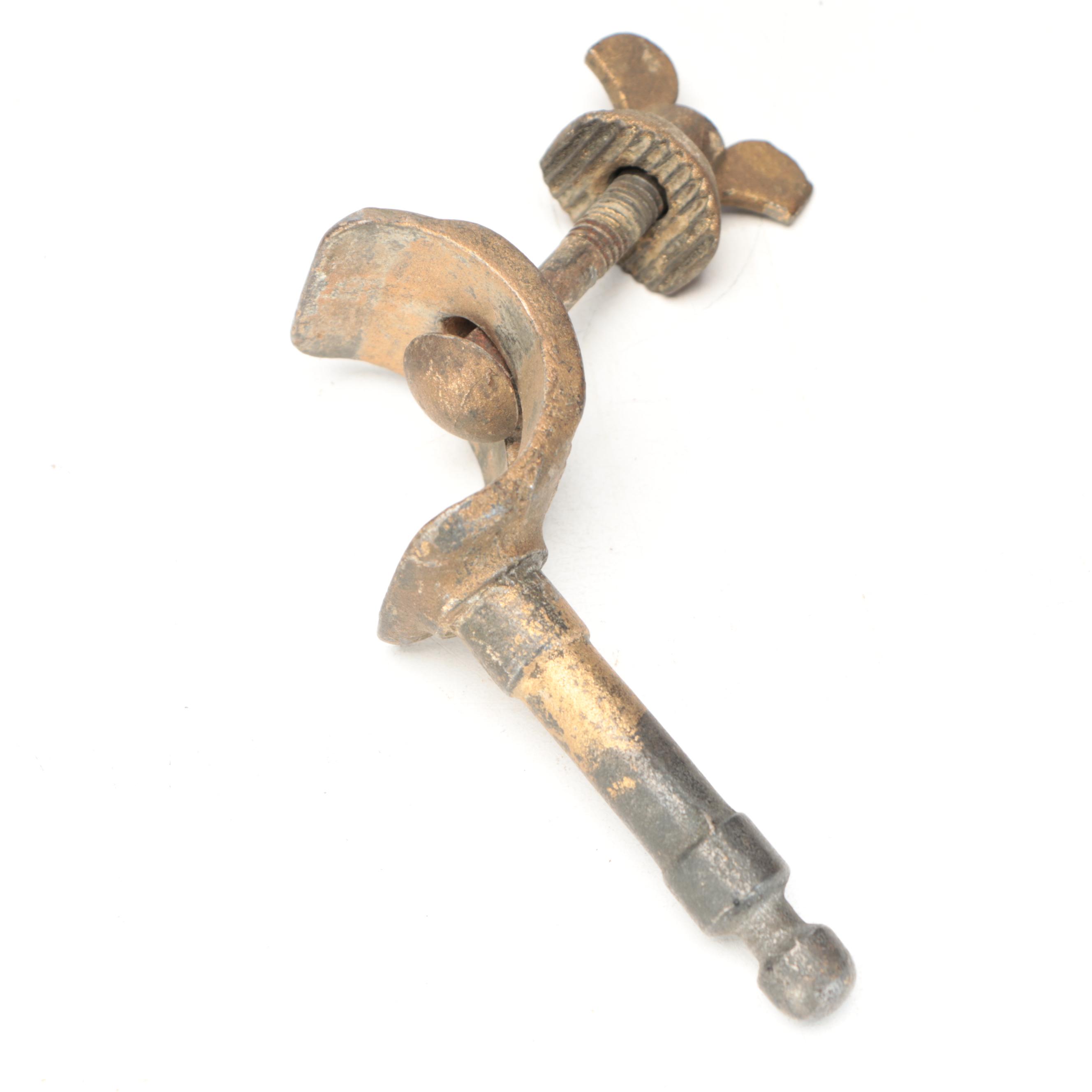 "Webster's International Dictionary" with Wooden Dictionary Holder