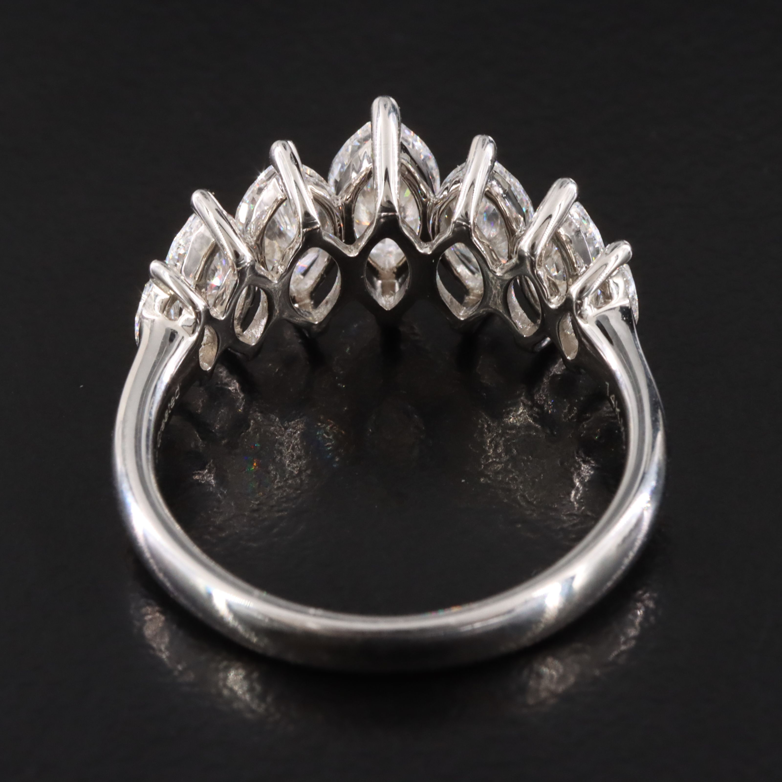 14K 2.06 CTW Lab Grown Diamond Pyramid Ring