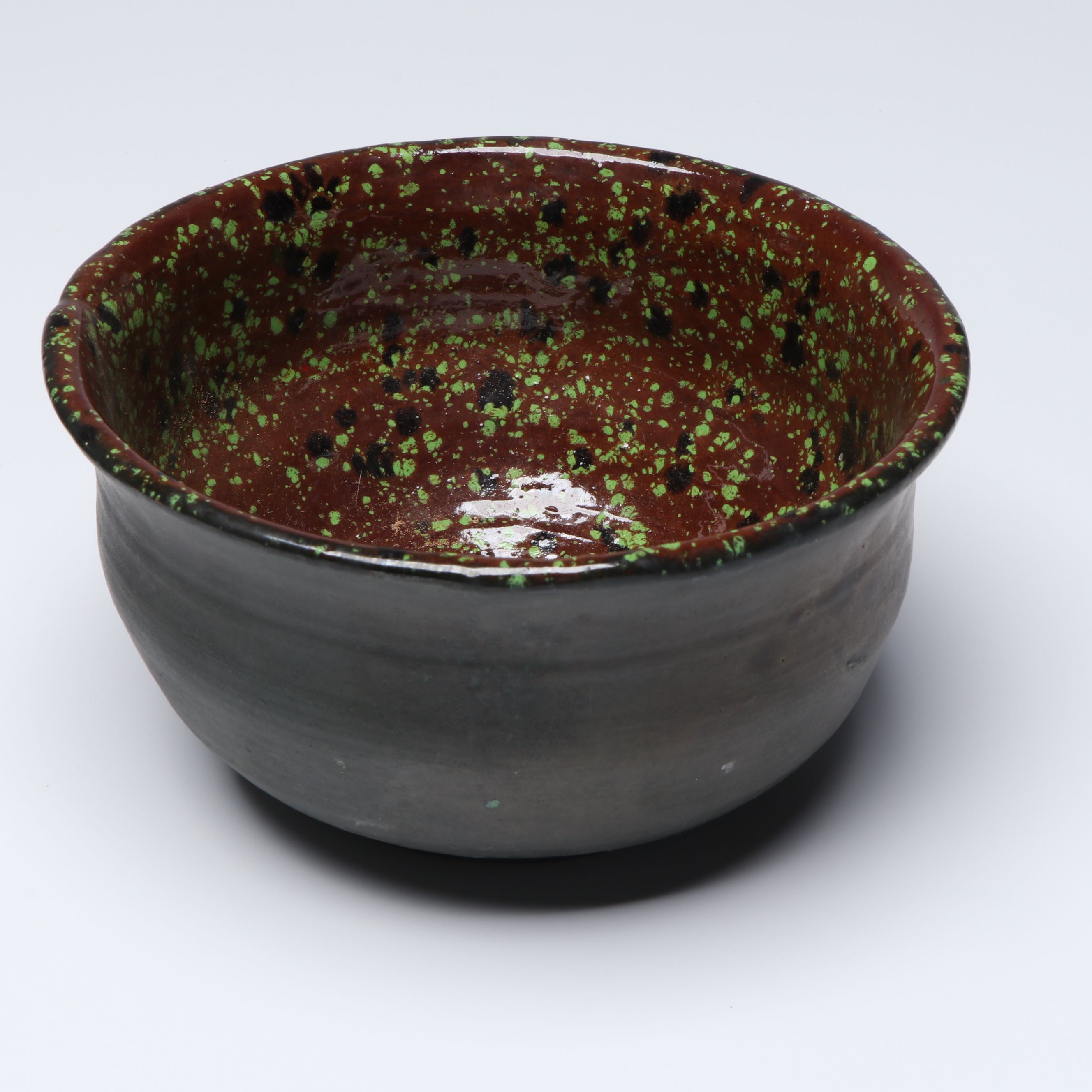 Stamped, Speckled and Other Studio Art Pottery Vases and Bowls