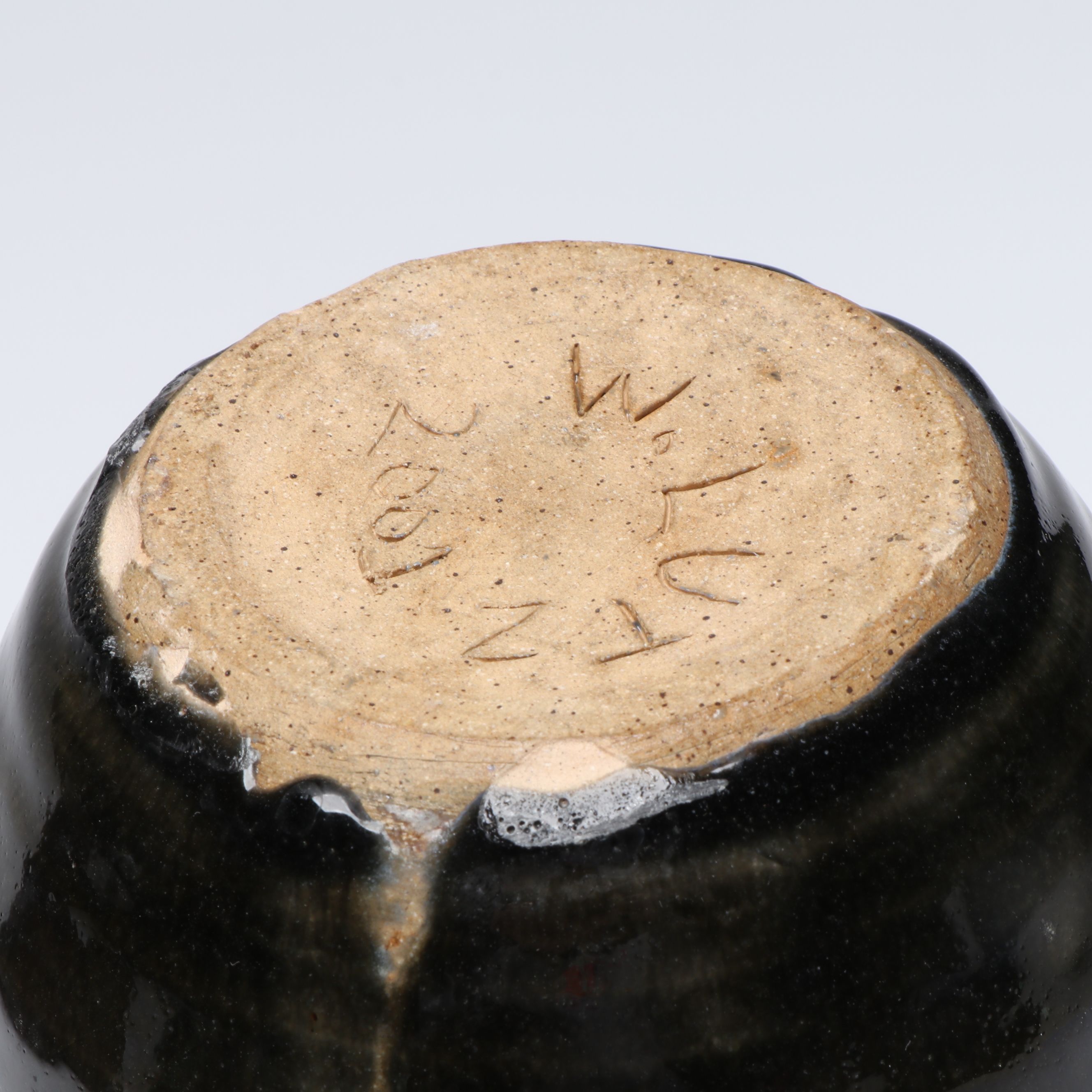 Stamped, Speckled and Other Studio Art Pottery Vases and Bowls