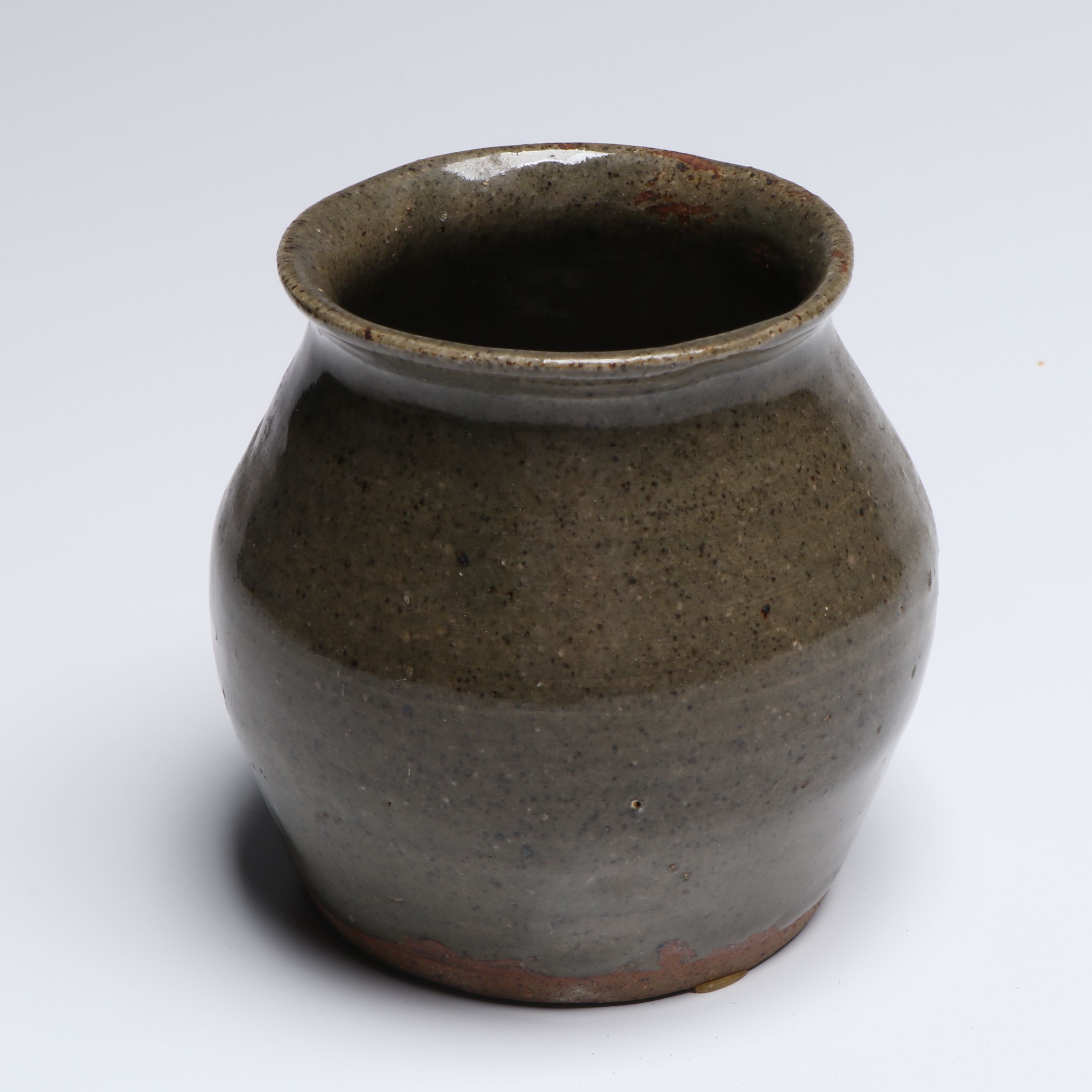 Stamped, Speckled and Other Studio Art Pottery Vases and Bowls