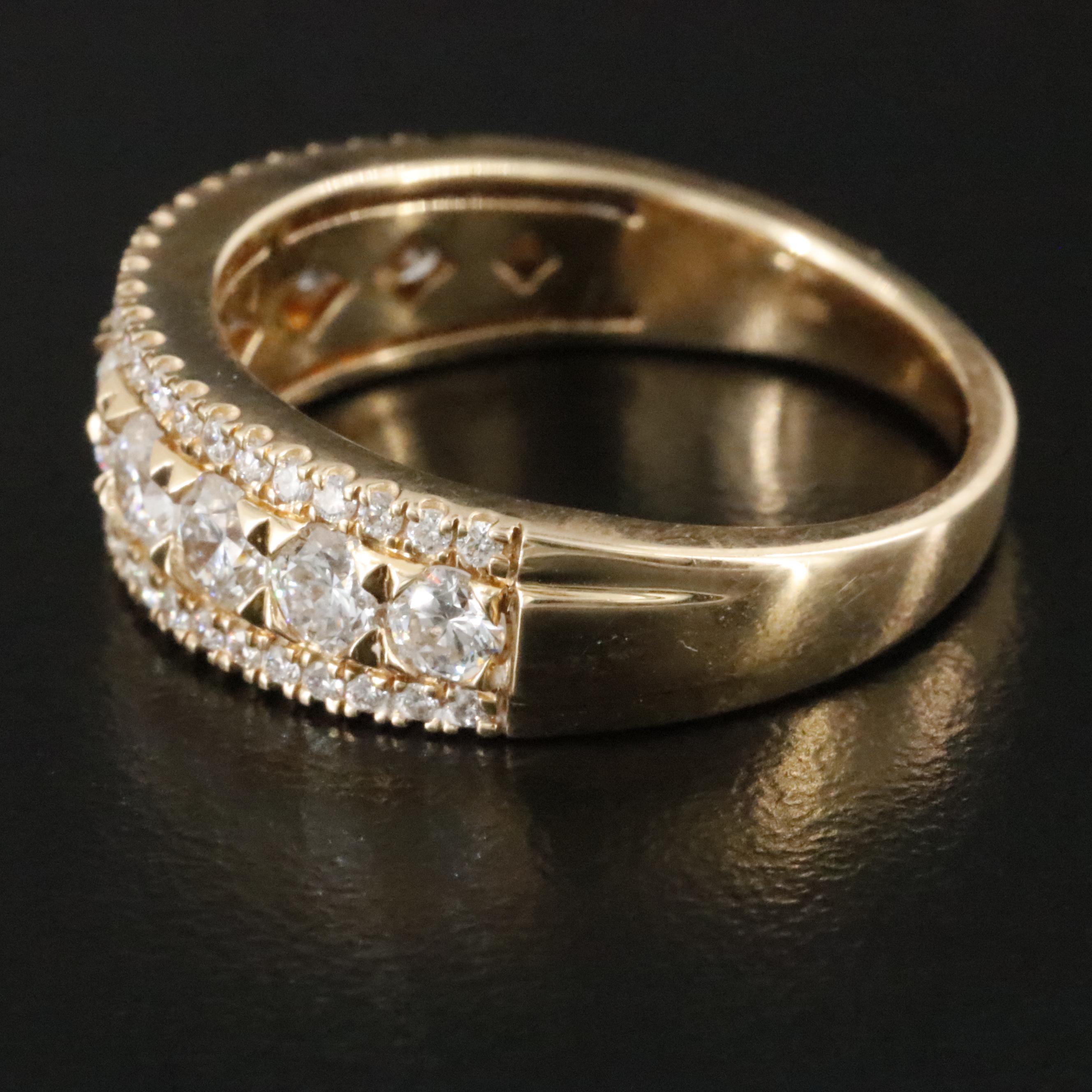 14K 1.25 CTW Lab Grown Diamond Ring