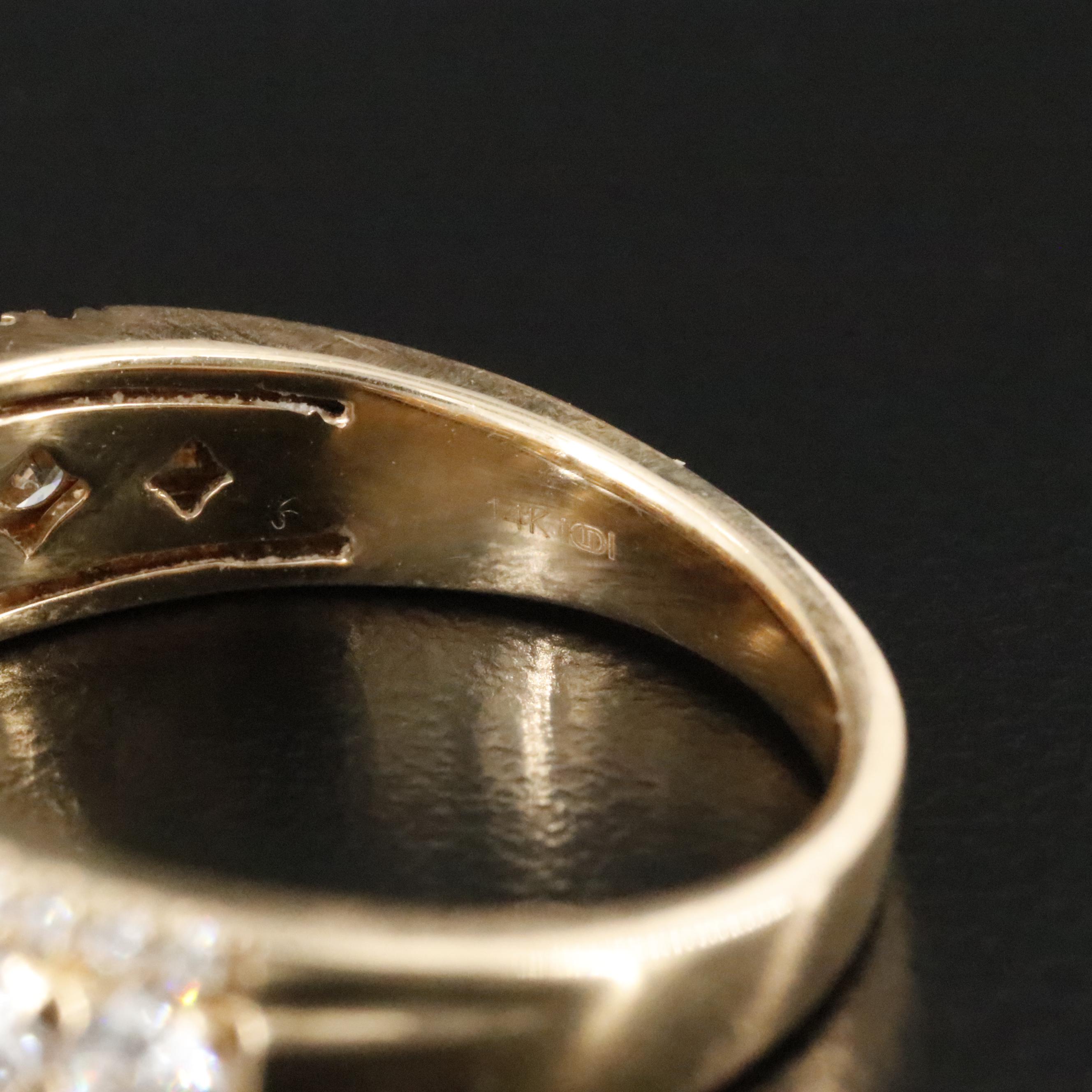 14K 1.25 CTW Lab Grown Diamond Ring