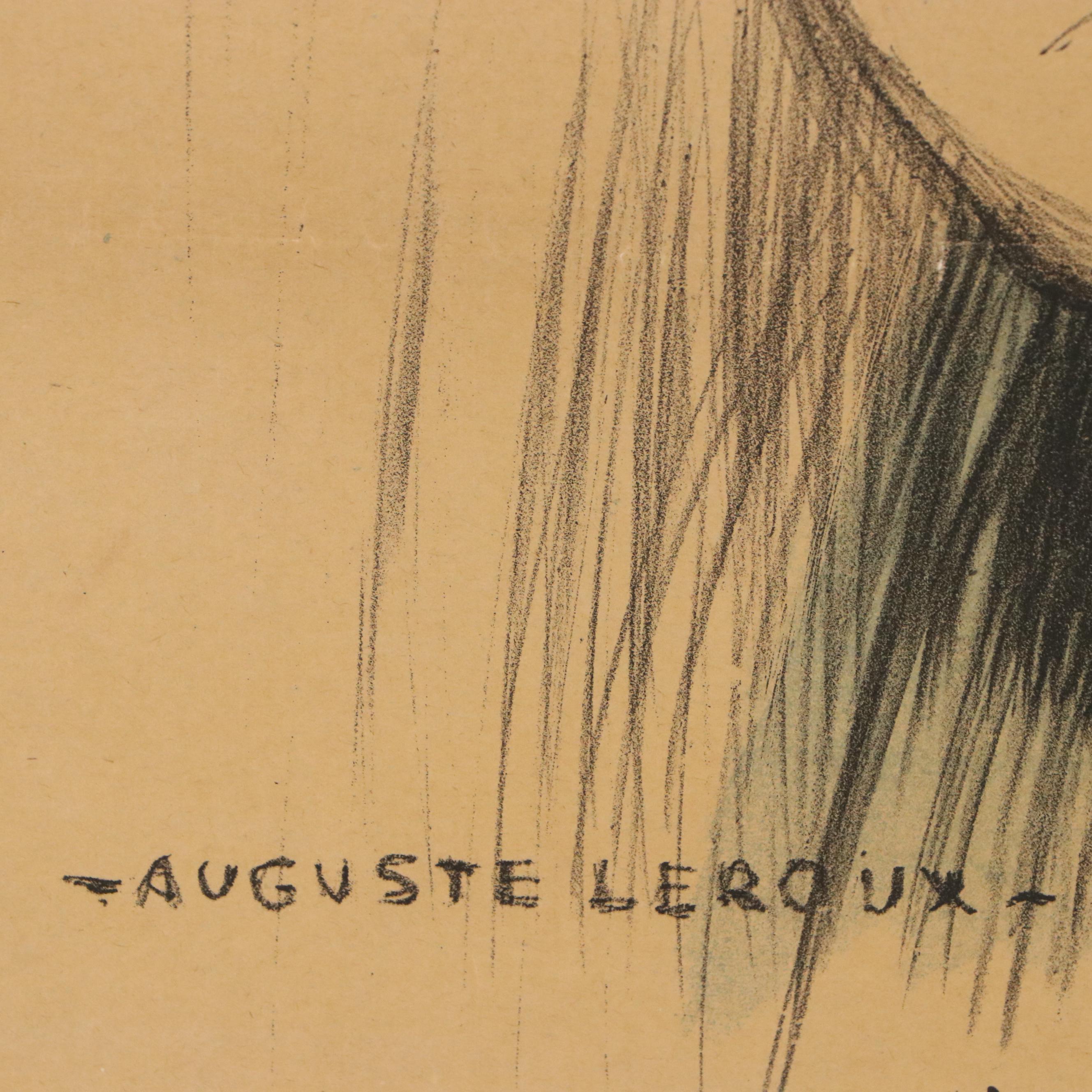 After Auguste LeRoux Color Lithograph "3ᵉ Emprunt de la Défense Nationale"