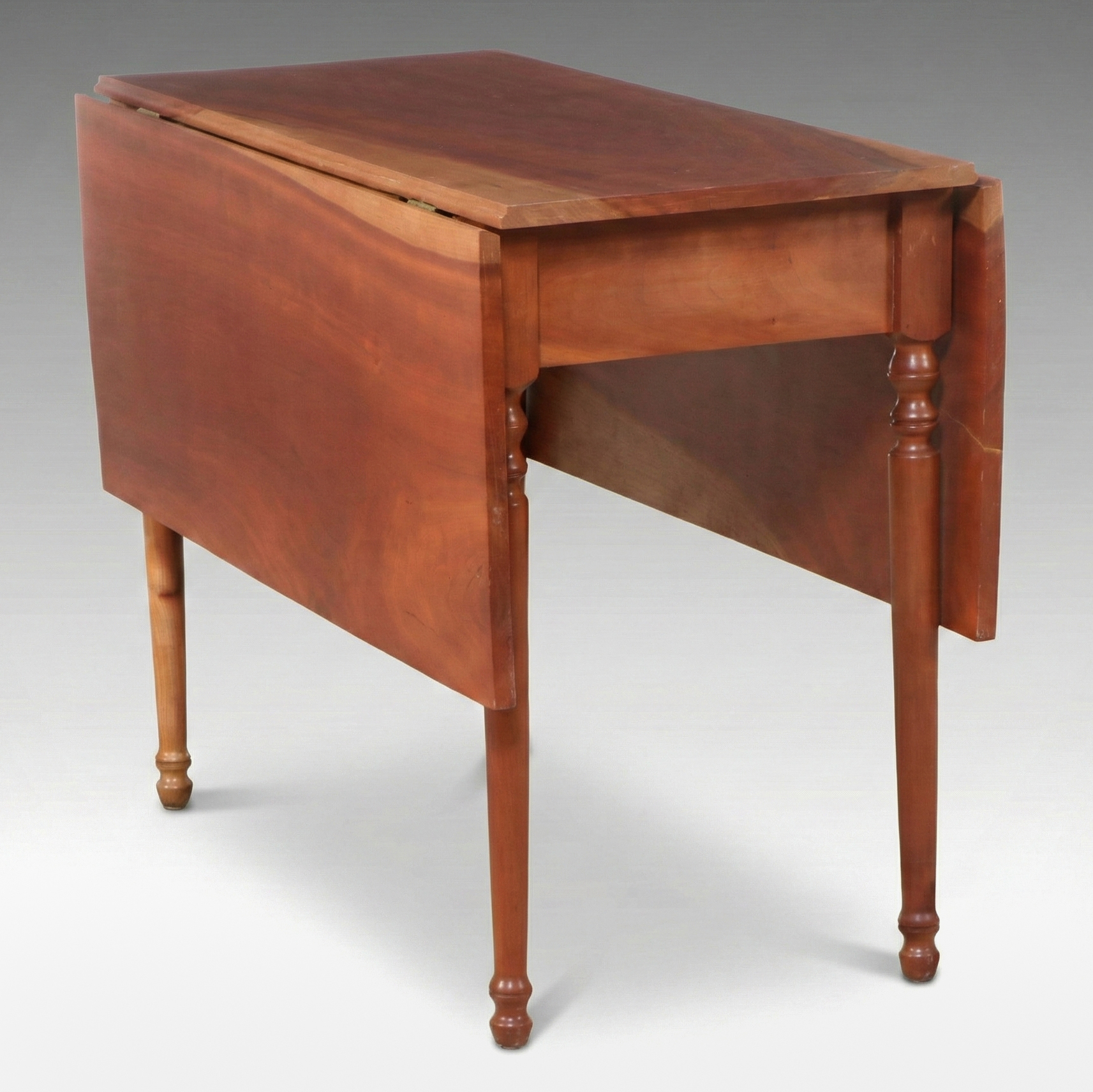 Sheraton Style Drop-Leaf Cherry Pembroke Table